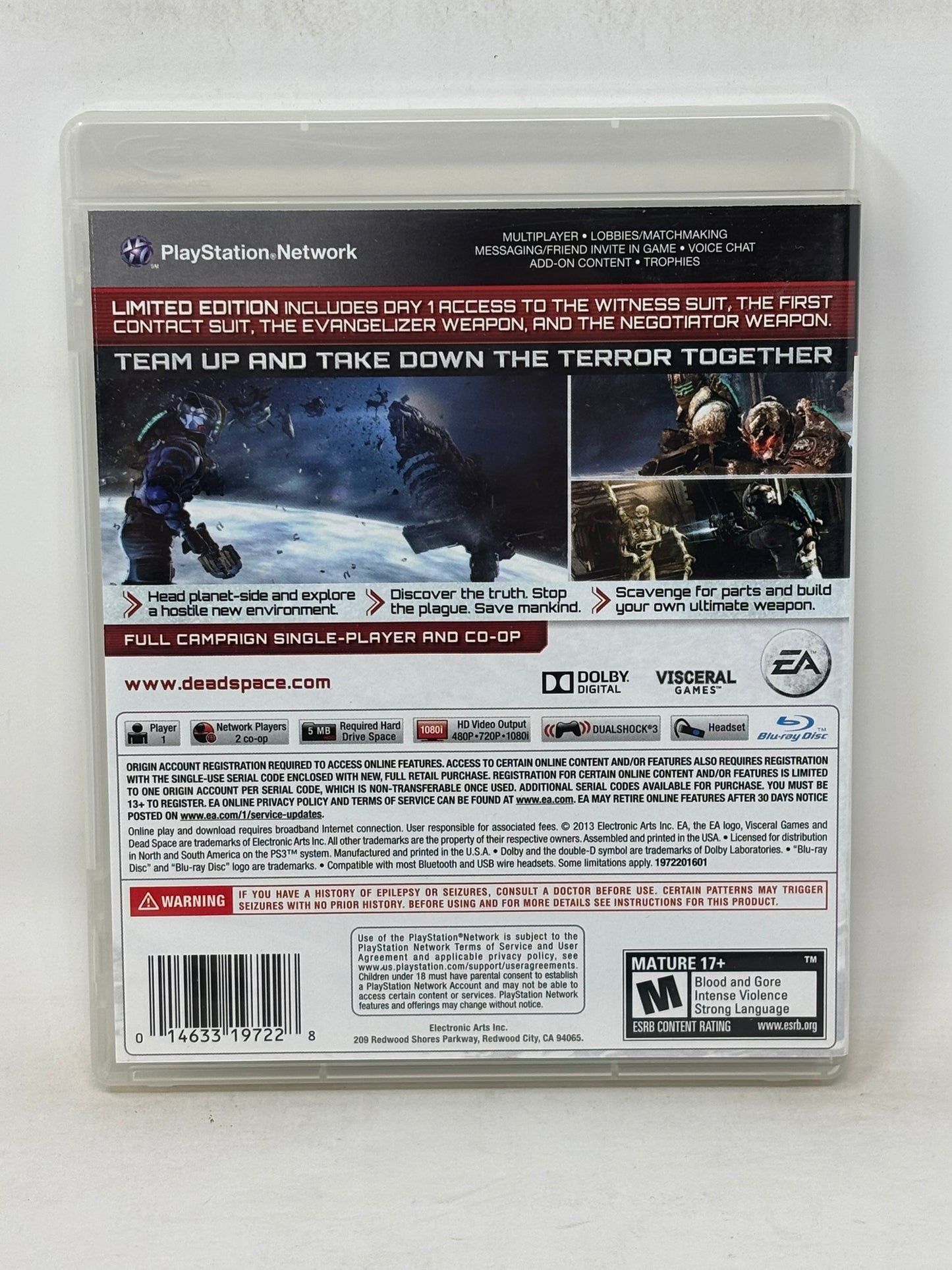 Sony PlayStation 3 - Dead Space 3: Limited Edition - Complete