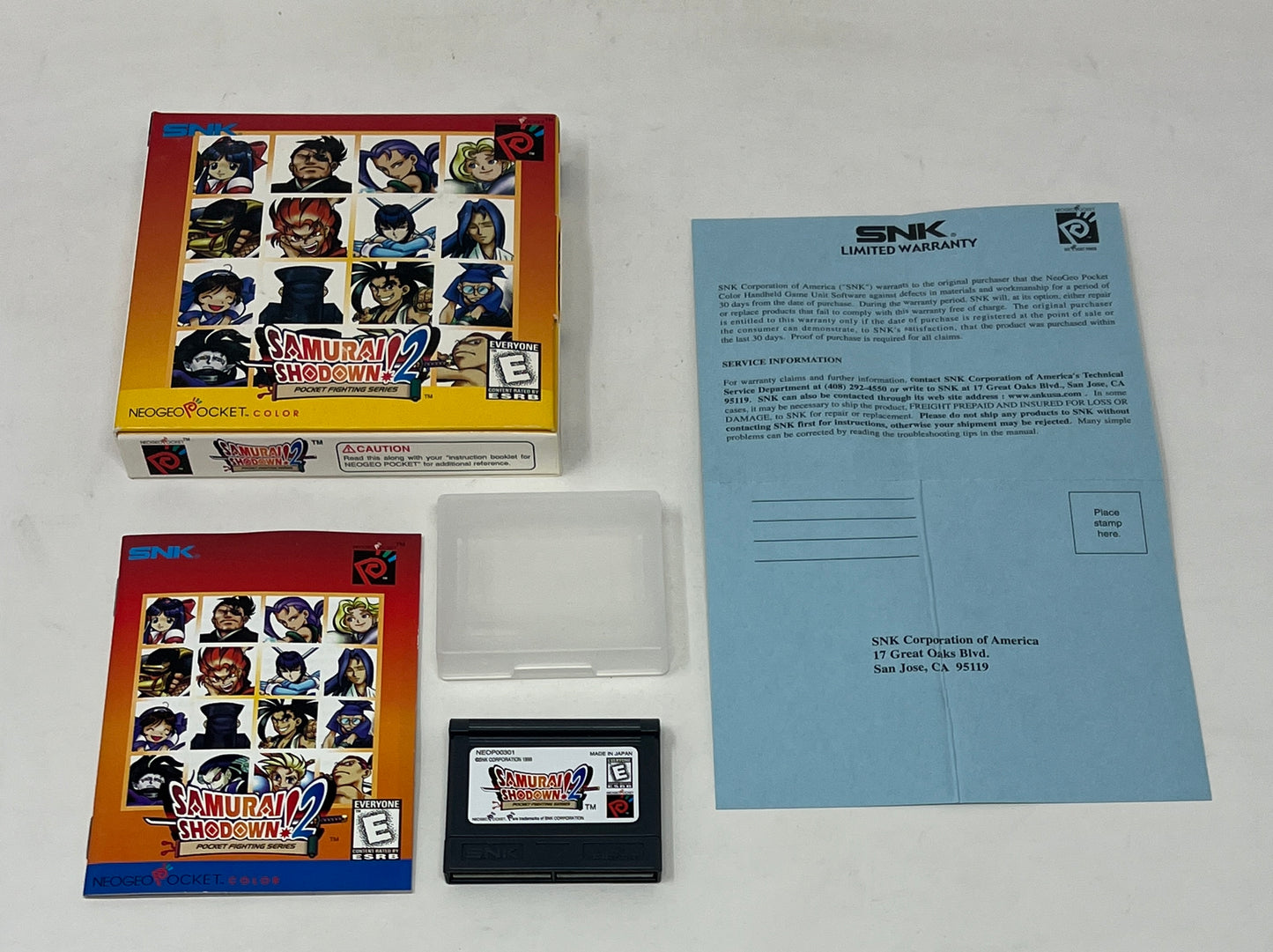 Neo Geo Pocket Color - Samurai Shodown 2 - Complete