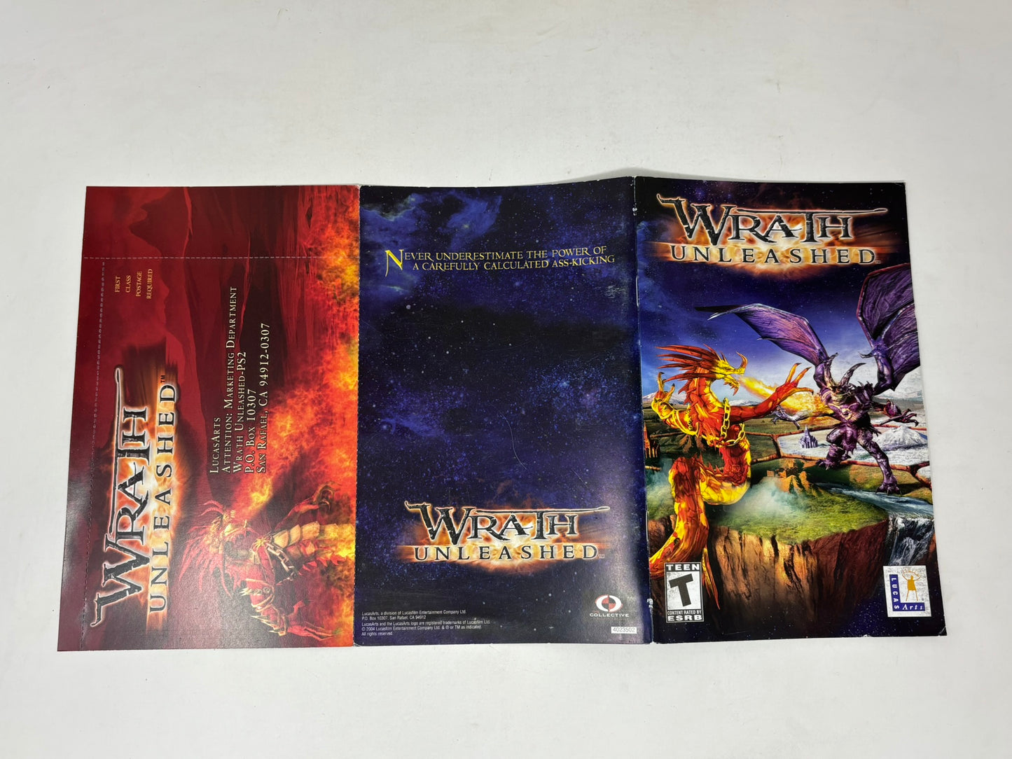 Sony PlayStation 2 - Wrath Unleashed - Complete