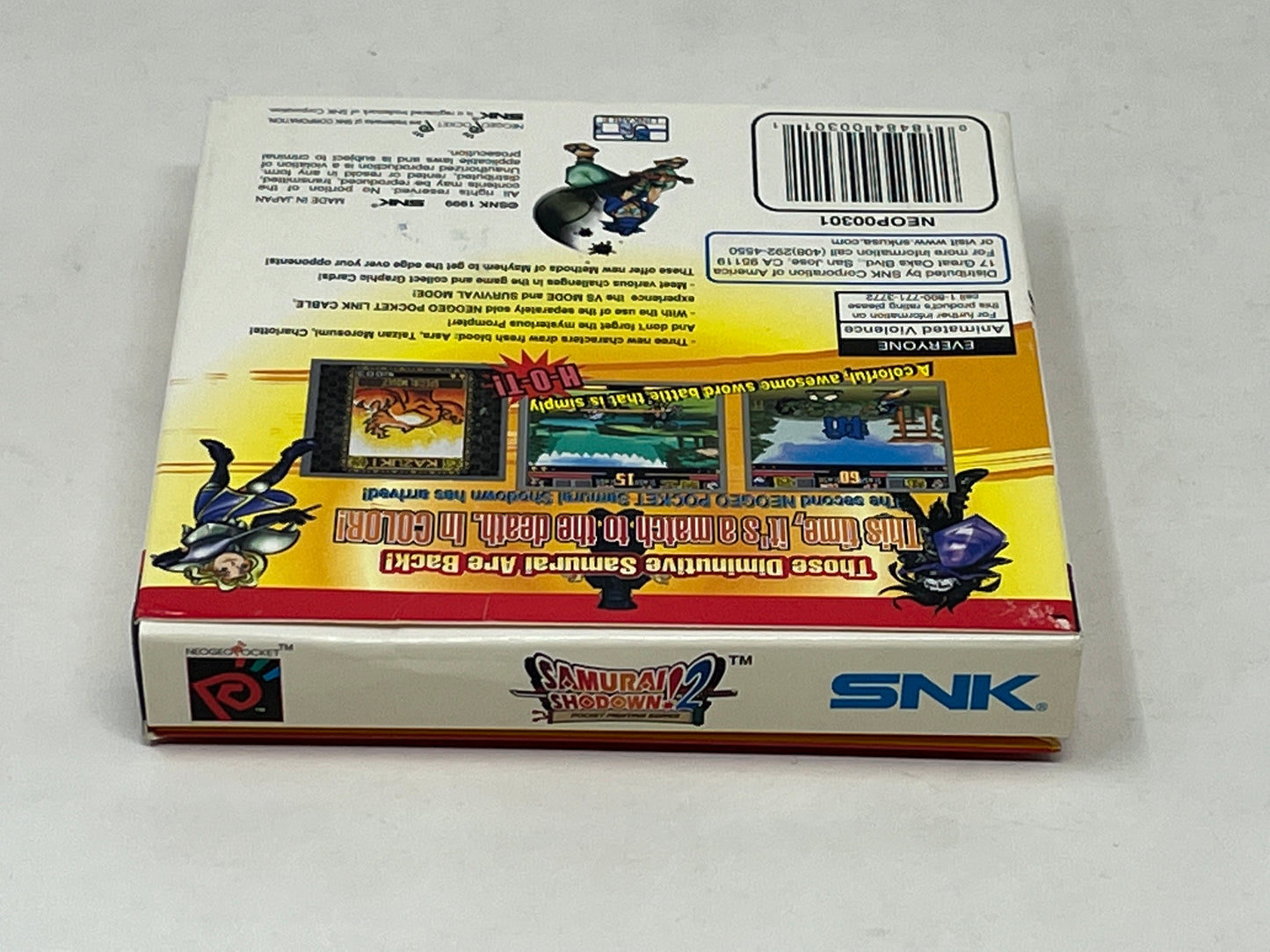 Neo Geo Pocket Color - Samurai Shodown 2 - Complete