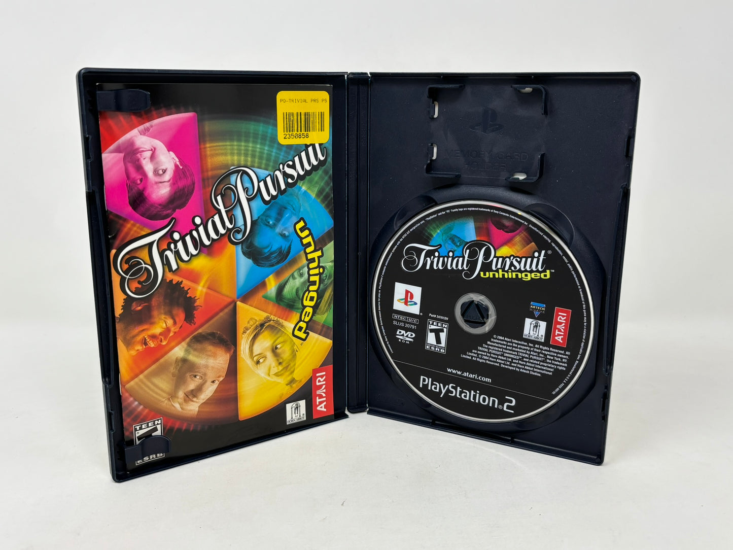 Sony PlayStation 2 - Trivial Pursuit Unhinged - Complete