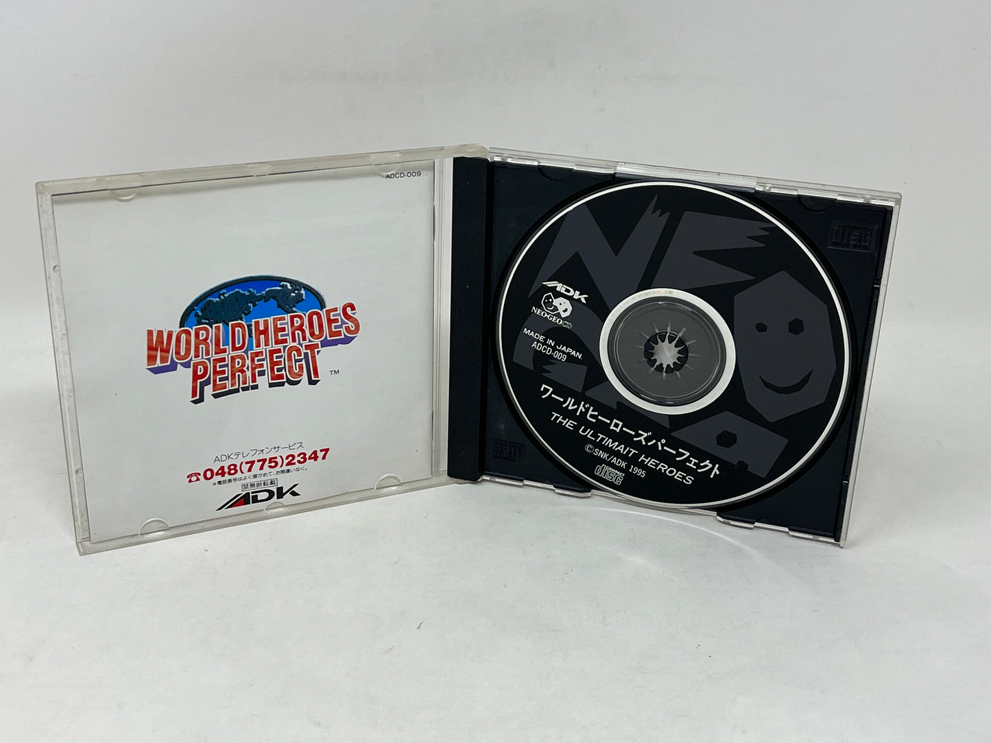 Neo Geo CD - World Heroes Perfect (Japan Import) Complete