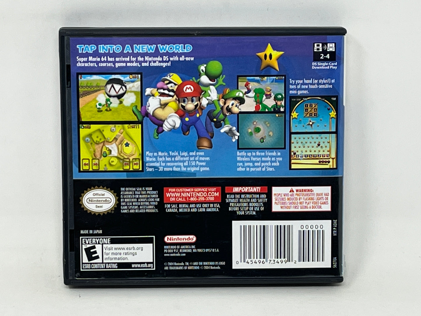 Nintendo DS - Super Mario 64 DS - Complete