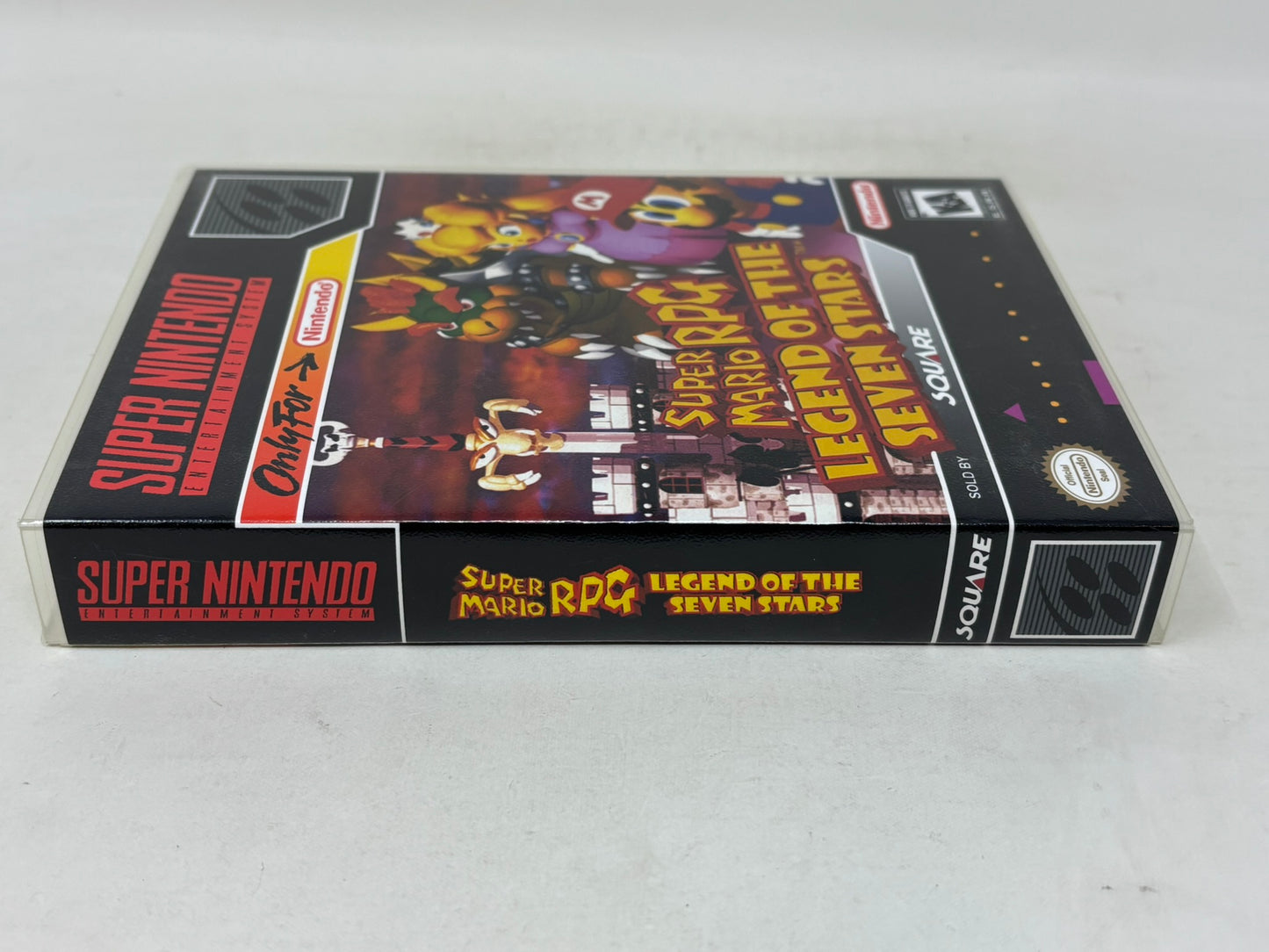 SNES Super Nintendo - Super Mario RPG w/ Snapcase