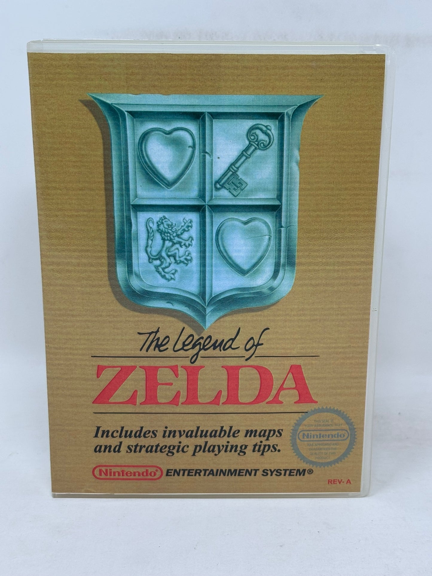 NES Nintendo - Legend of Zelda w/ Snap Case