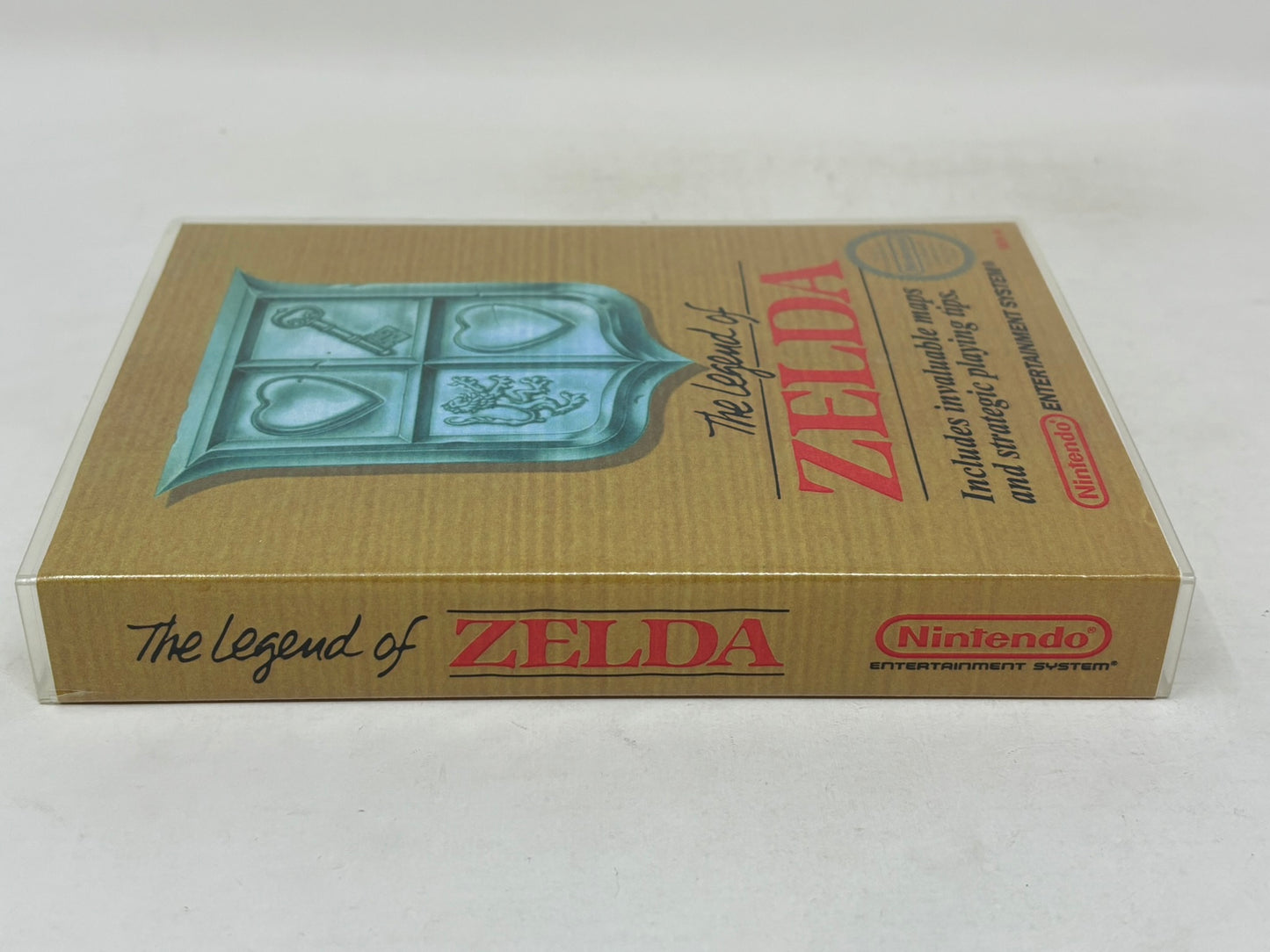 NES Nintendo - Legend of Zelda w/ Snap Case