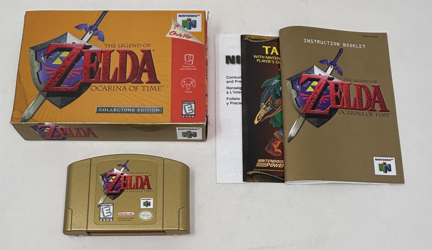 Nintendo 64 N64 - Legend of Zelda: Ocarina of Time (Collector's Edition) Complete