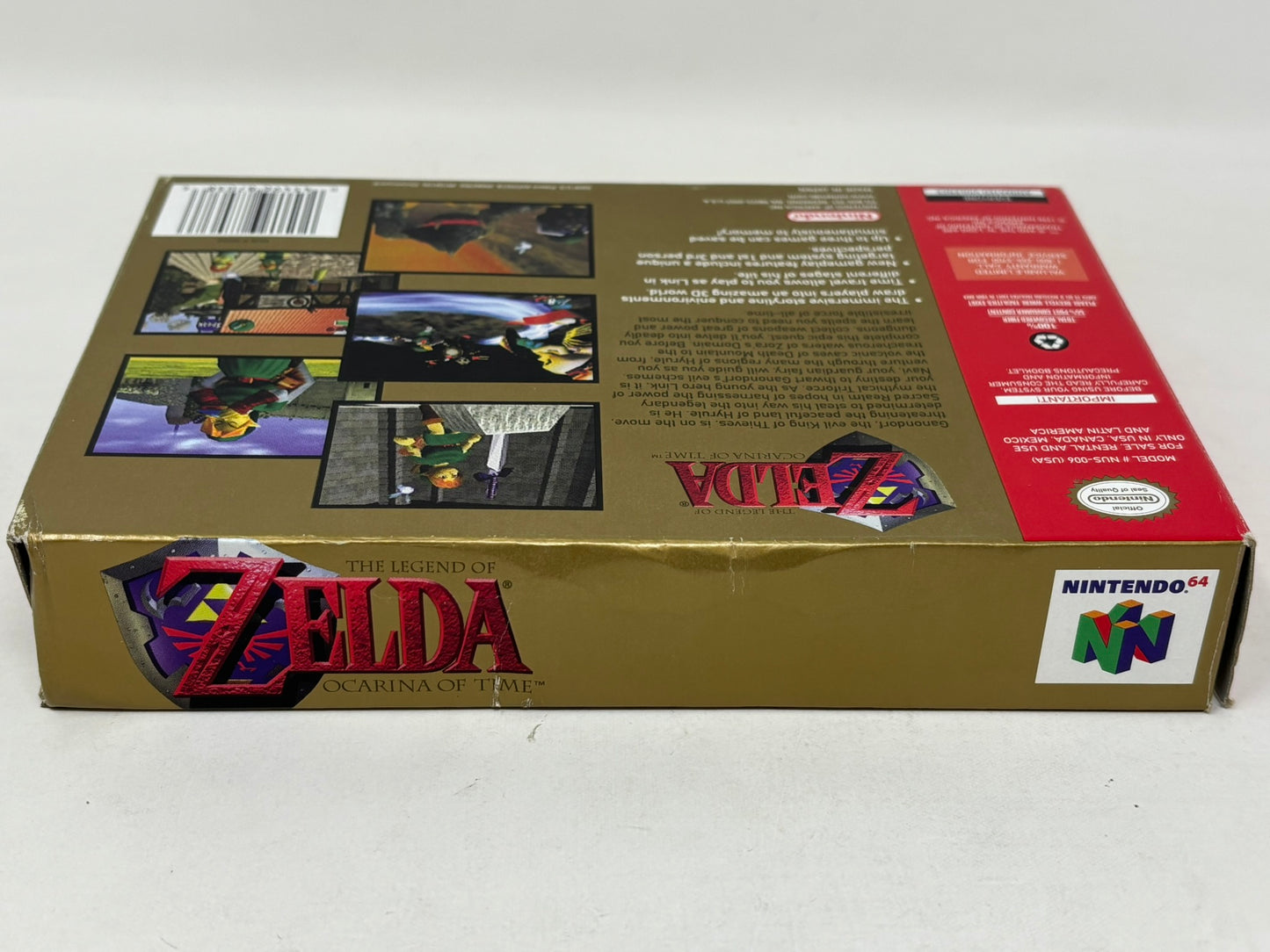 Nintendo 64 N64 - Legend of Zelda: Ocarina of Time (Collector's Edition) Complete