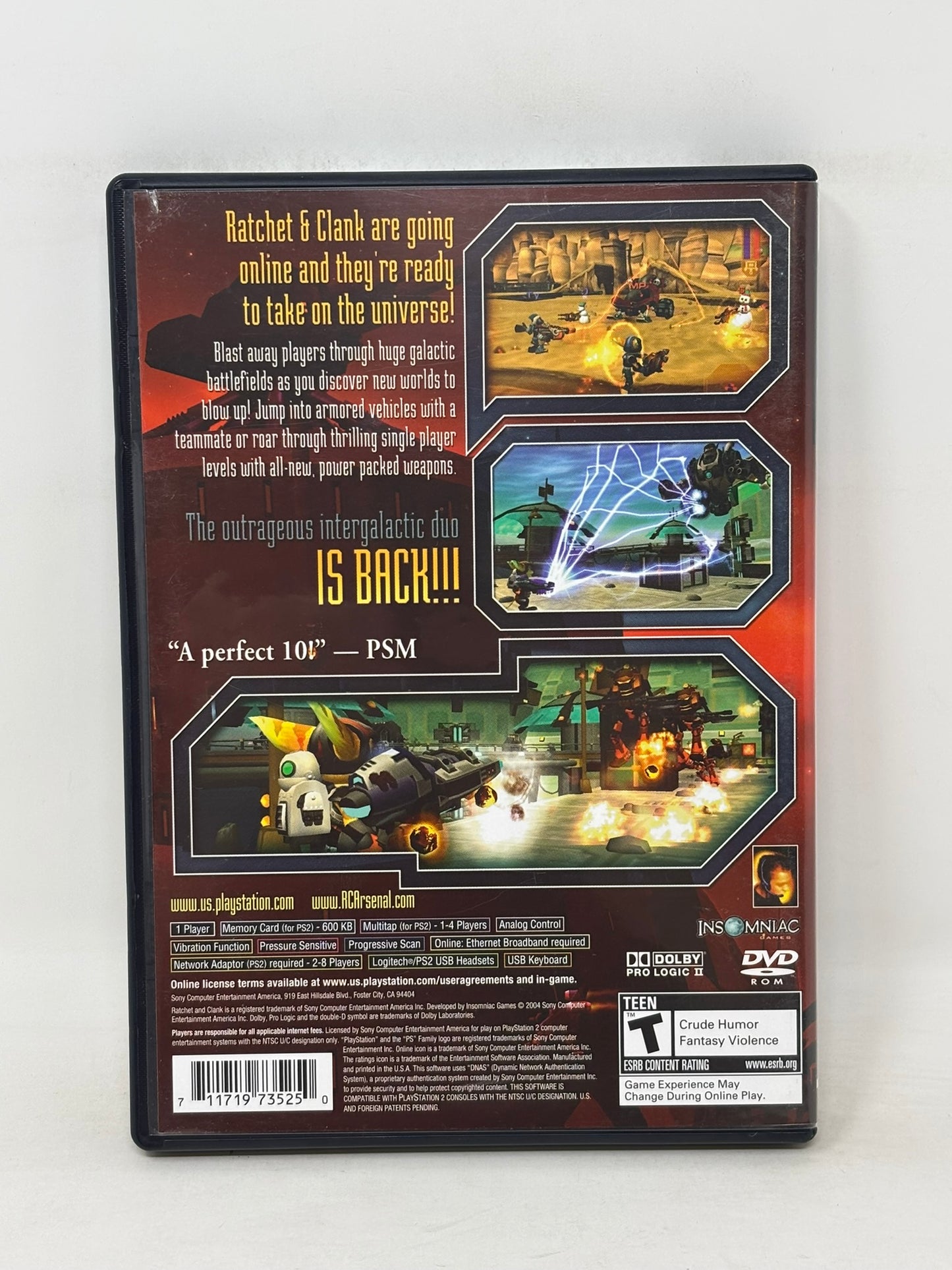 Sony PlayStation 2 - Ratchet & Clank Up Your Arsenal - Complete