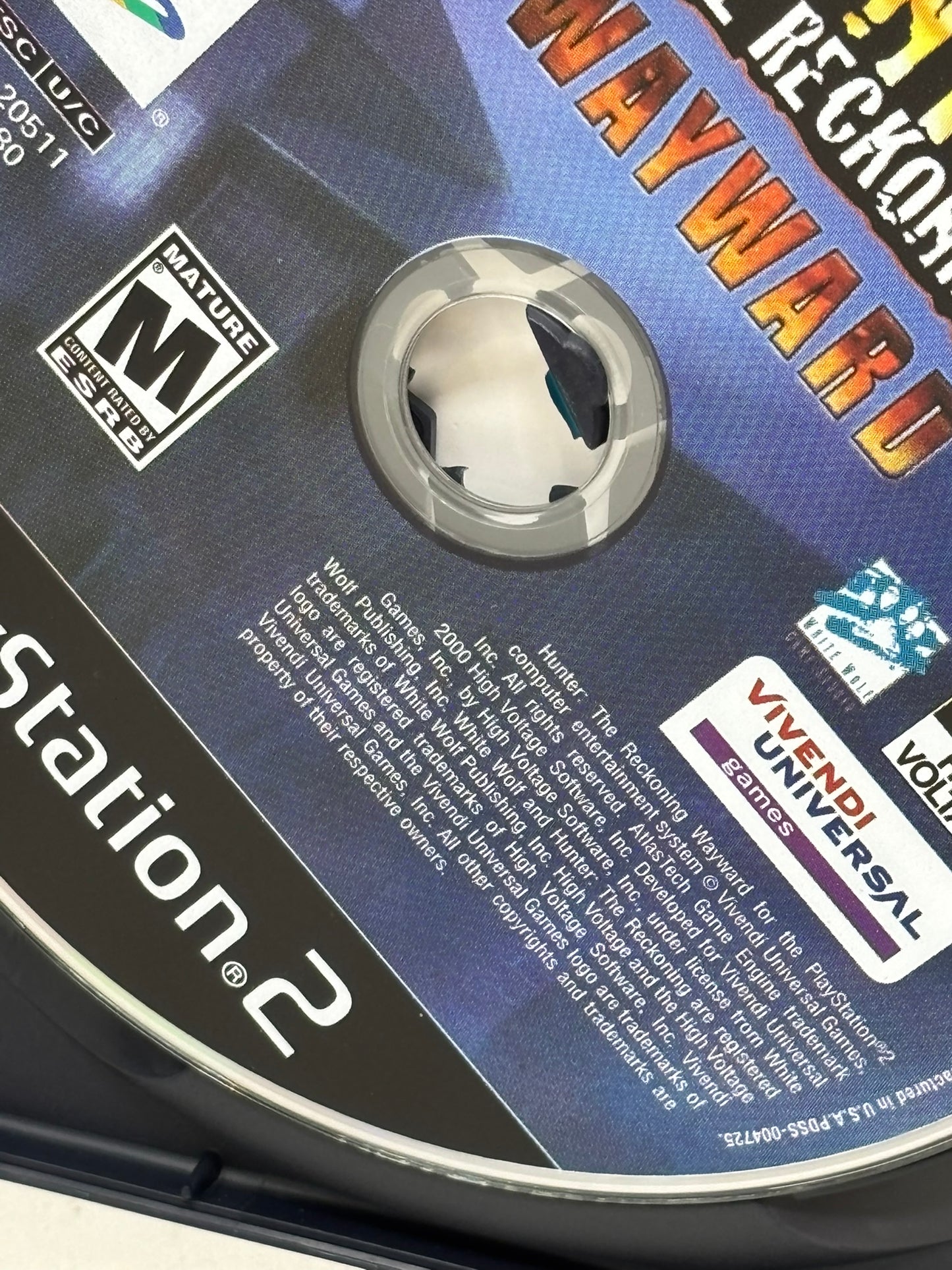 Sony PlayStation 2 - Hunter The Reckoning: Wayward - Complete