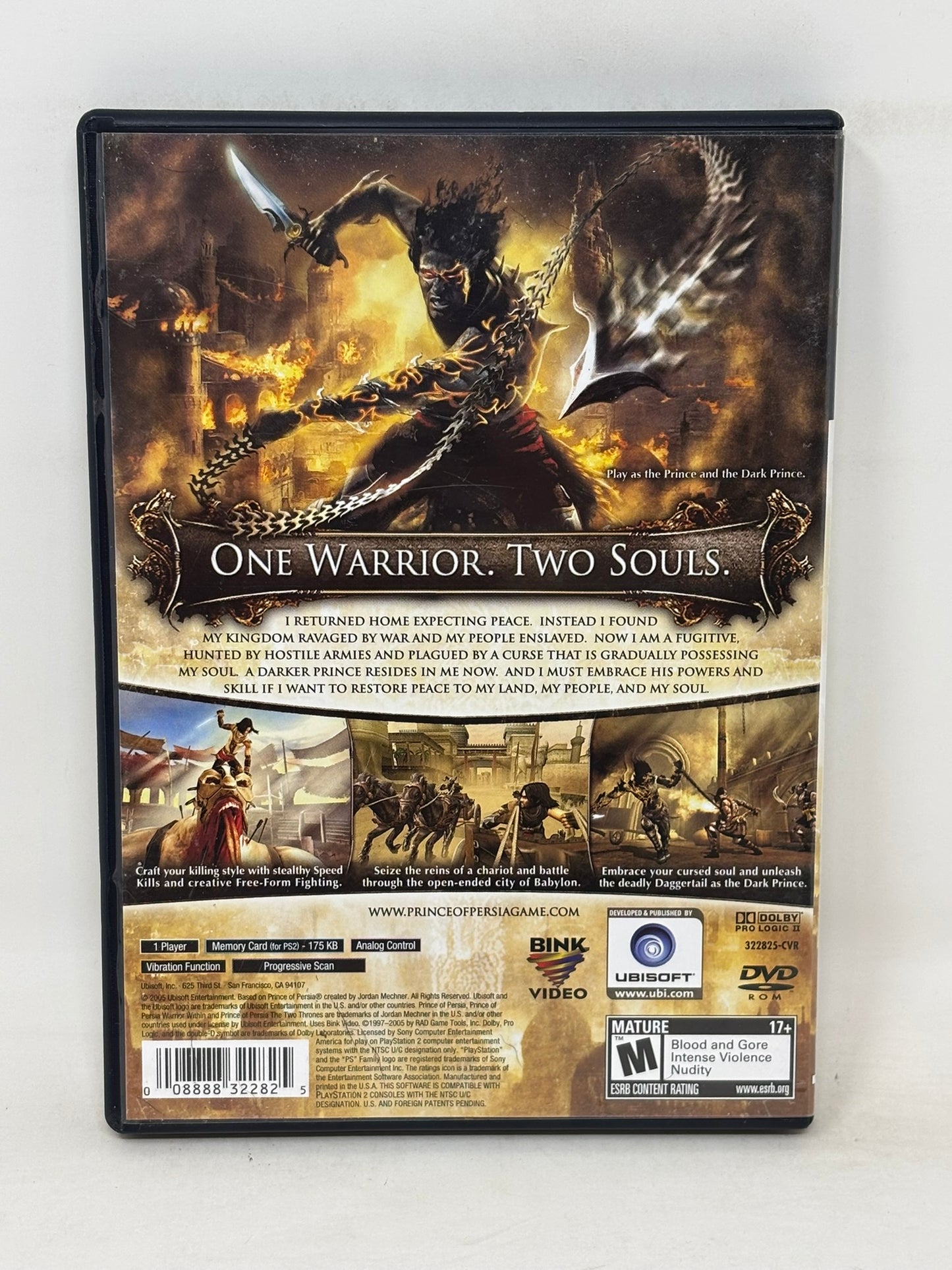 Sony PlayStation 2 - Prince of Persia Two Thrones - Complete