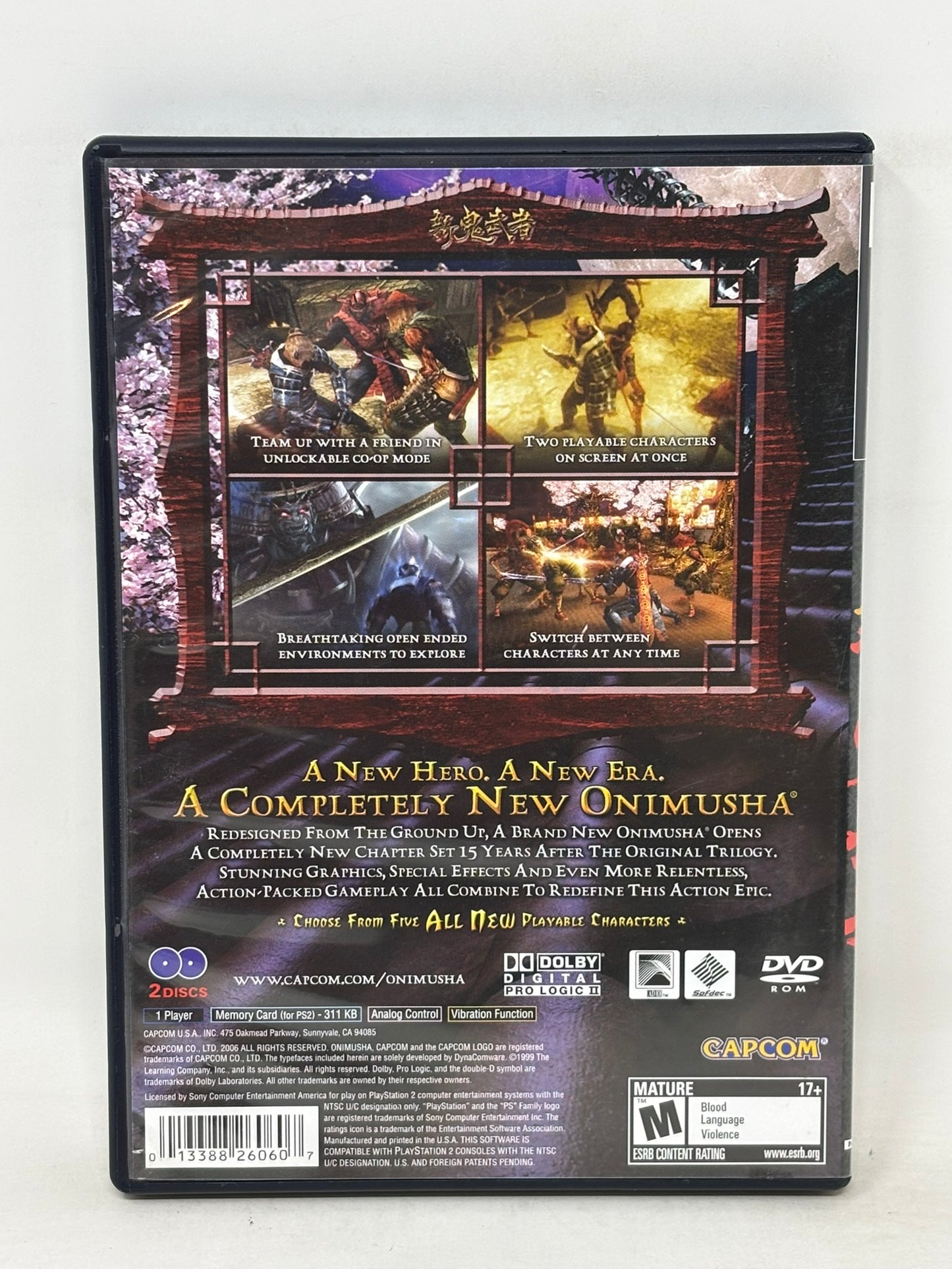 Sony PlayStation 2 - Onimusha Dawn of Dreams