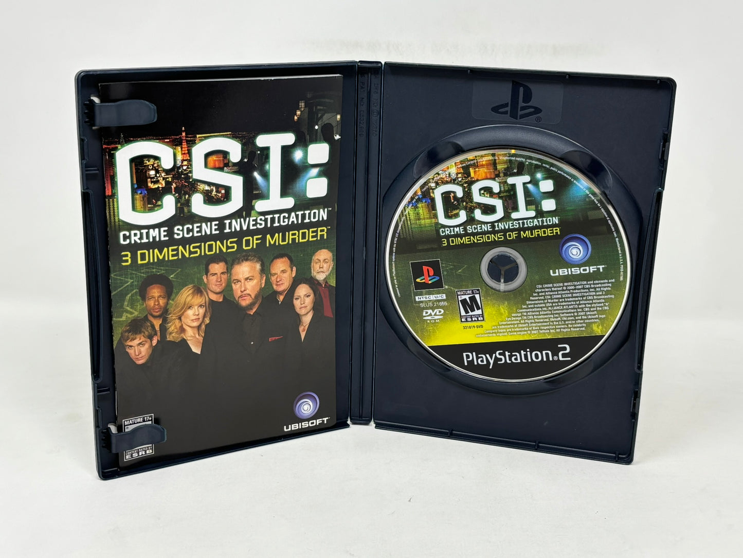 Sony PlayStation 2 - CSI 3 Dimensions of Murder - Complete