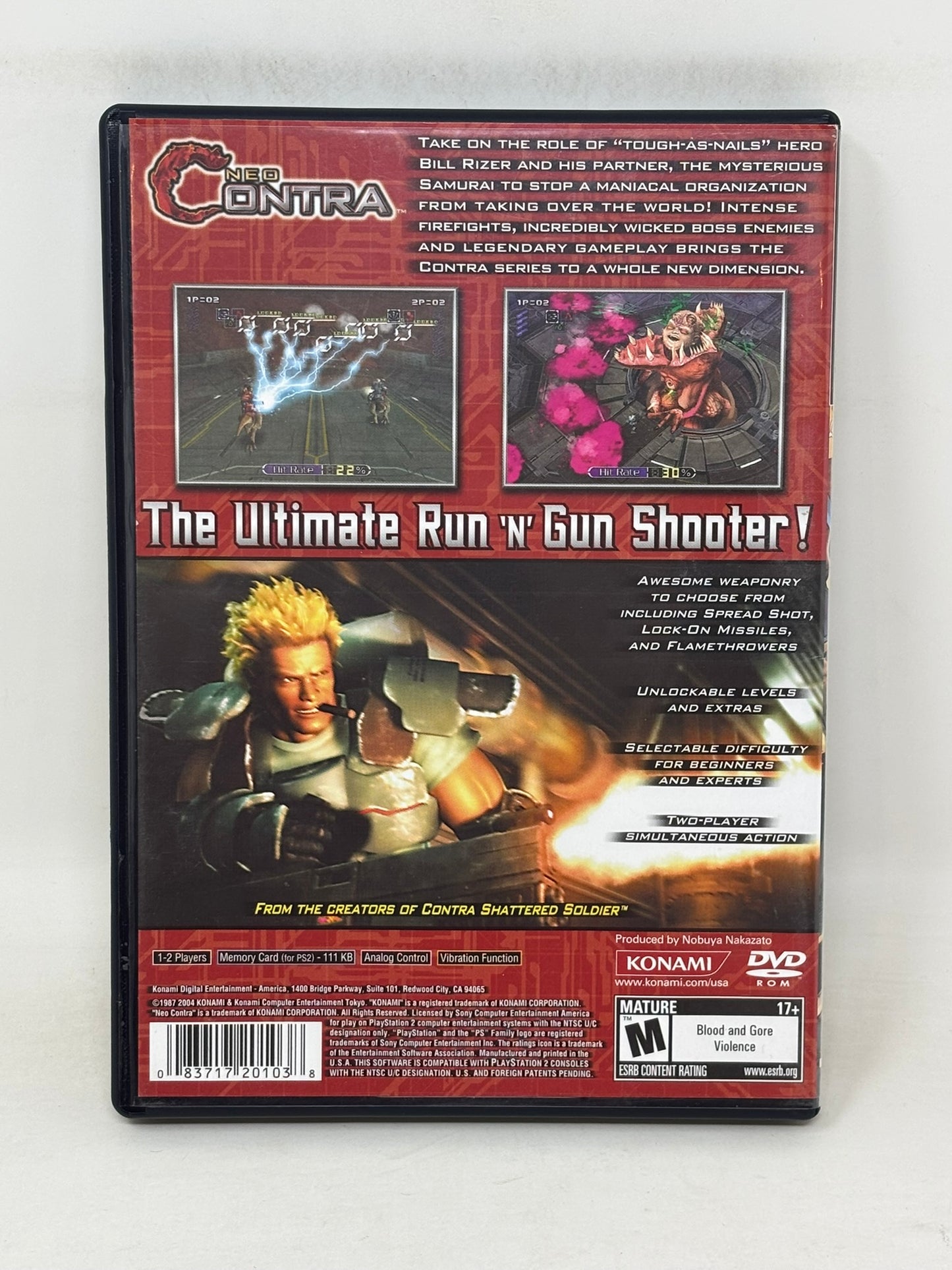 Sony PlayStation 2 - Neo Contra