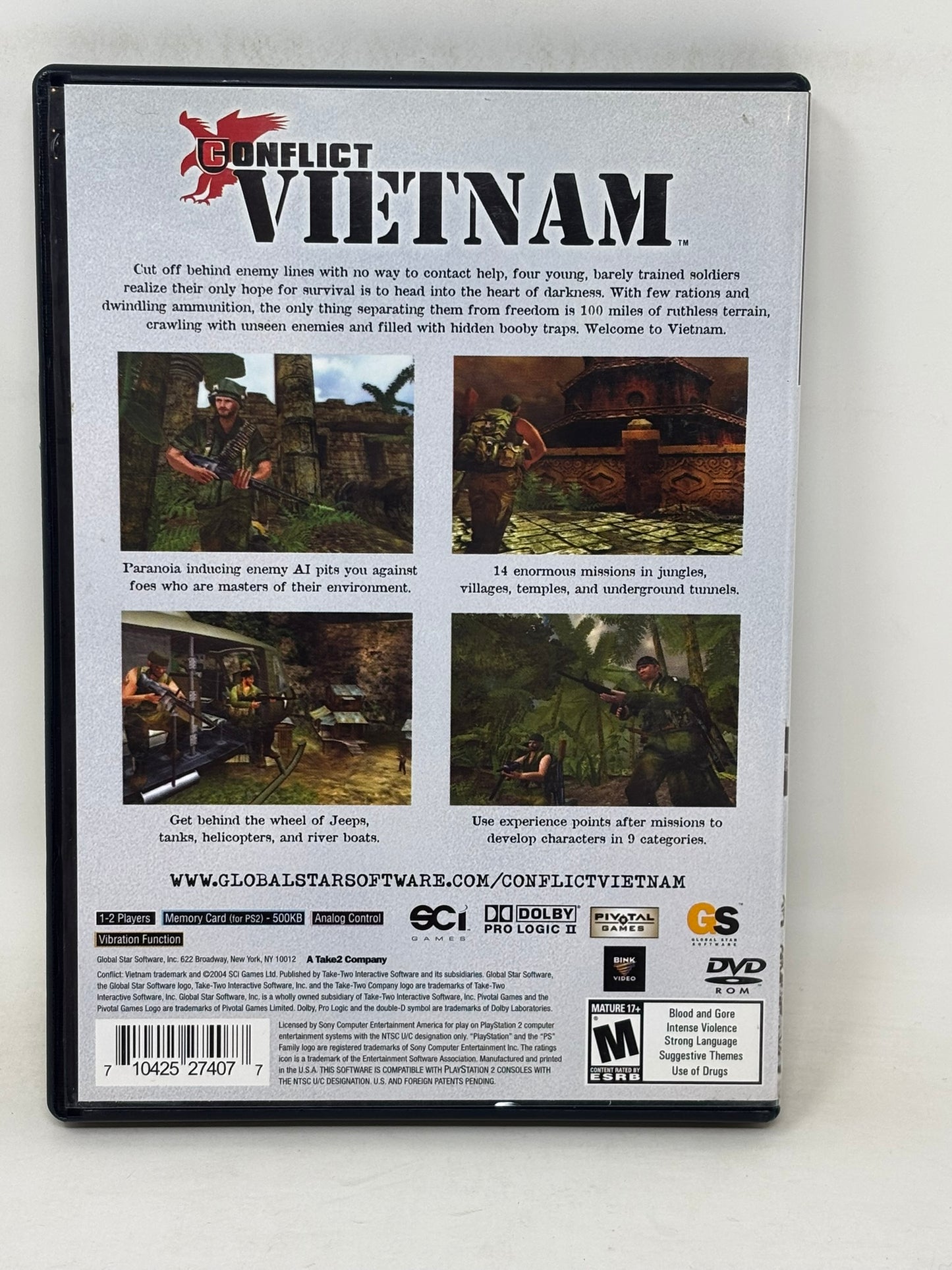 Sony PlayStation 2 - Conflict Vietnam - Complete