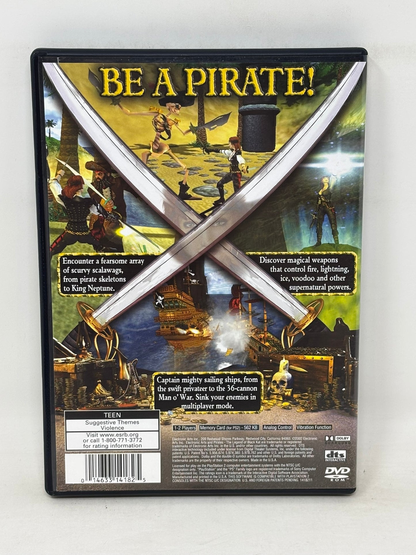 Sony PlayStation 2 - Pirates The Legend of Black Kat - Complete