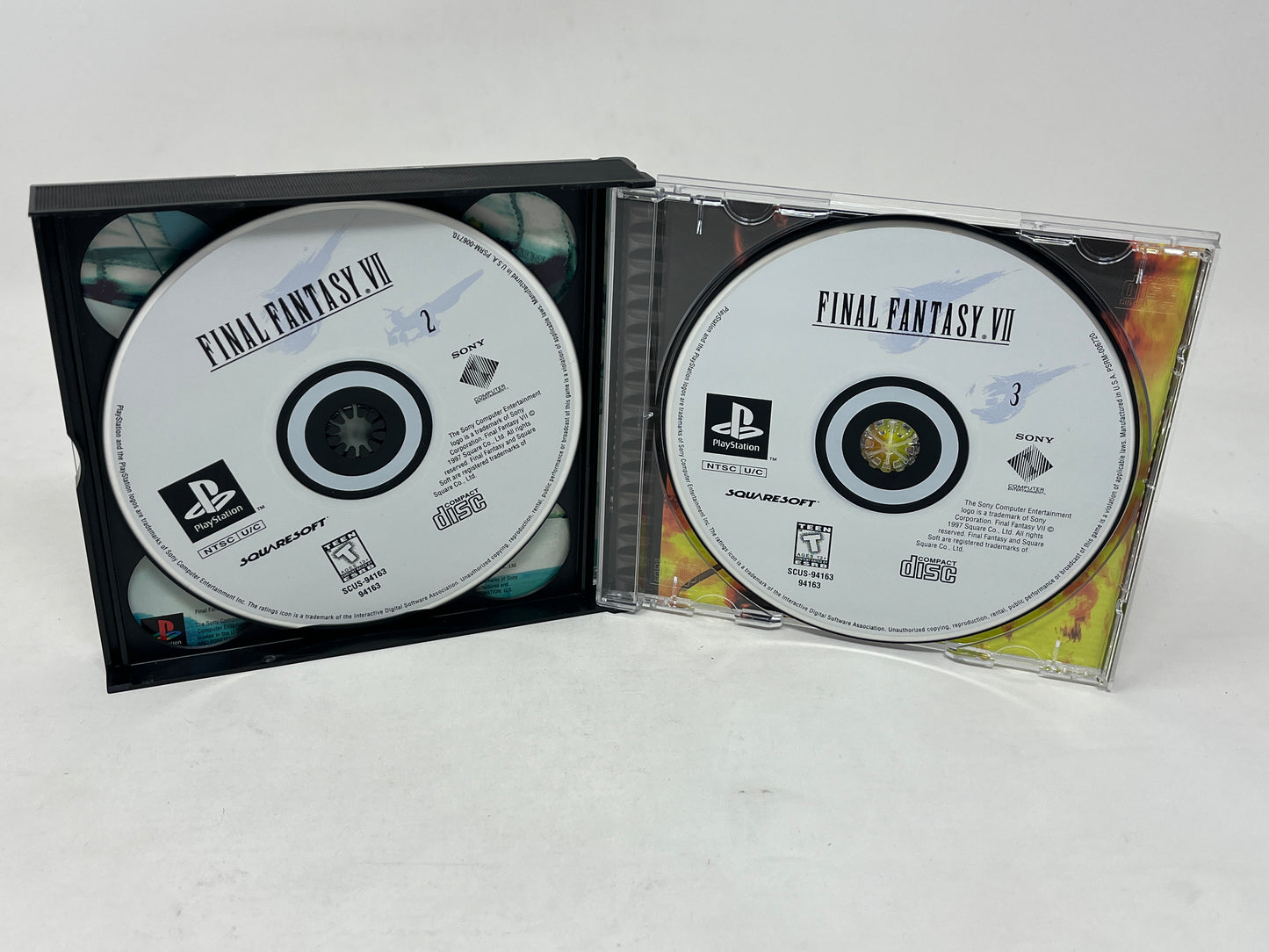 Sony PlayStation - Final Fantasy VII 7 (Misprint Error) - Complete