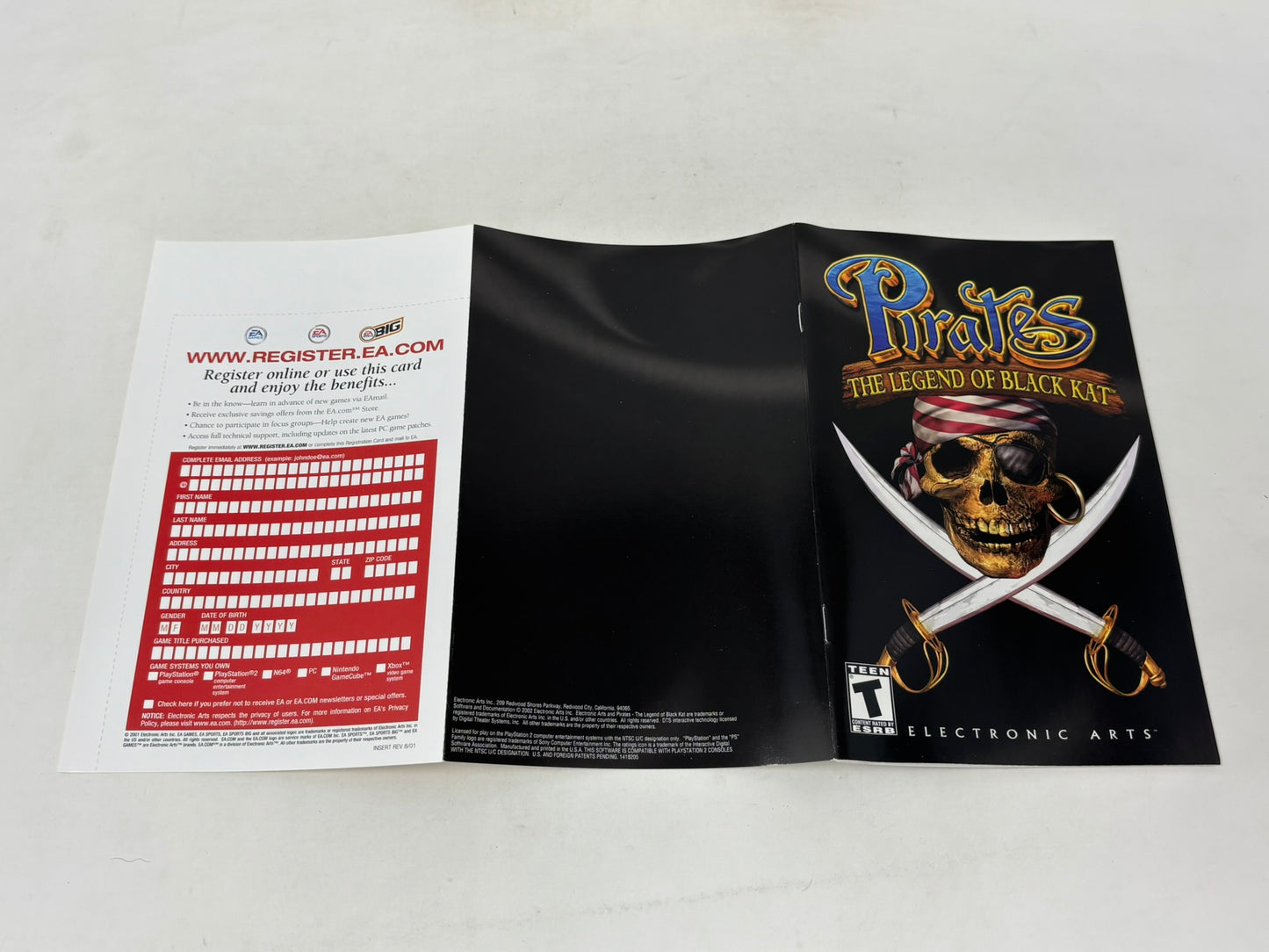 Sony PlayStation 2 - Pirates The Legend of Black Kat - Complete