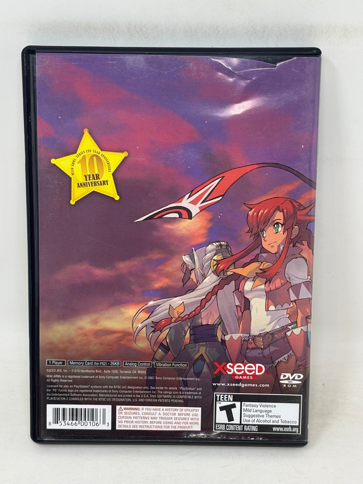 Sony PlayStation 2 - Wild Arms 5 10th Anniversary Edition - Complete