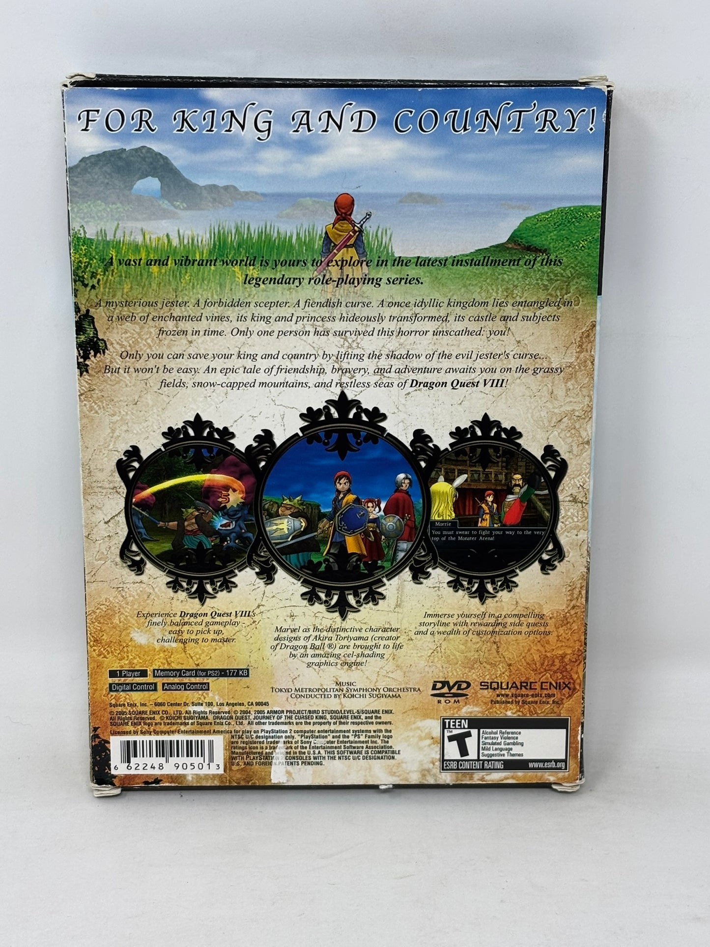 Sony PlayStation 2 - Dragon VIII Journey of the Curse King - Complete