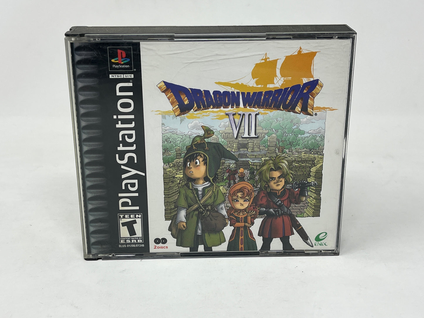 Sony PlayStation - Dragon Warrior VII 7 - Complete