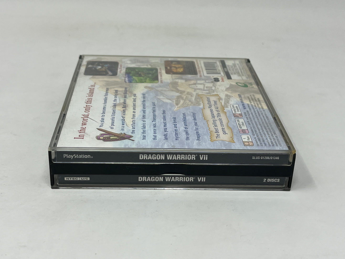 Sony PlayStation - Dragon Warrior VII 7 - Complete