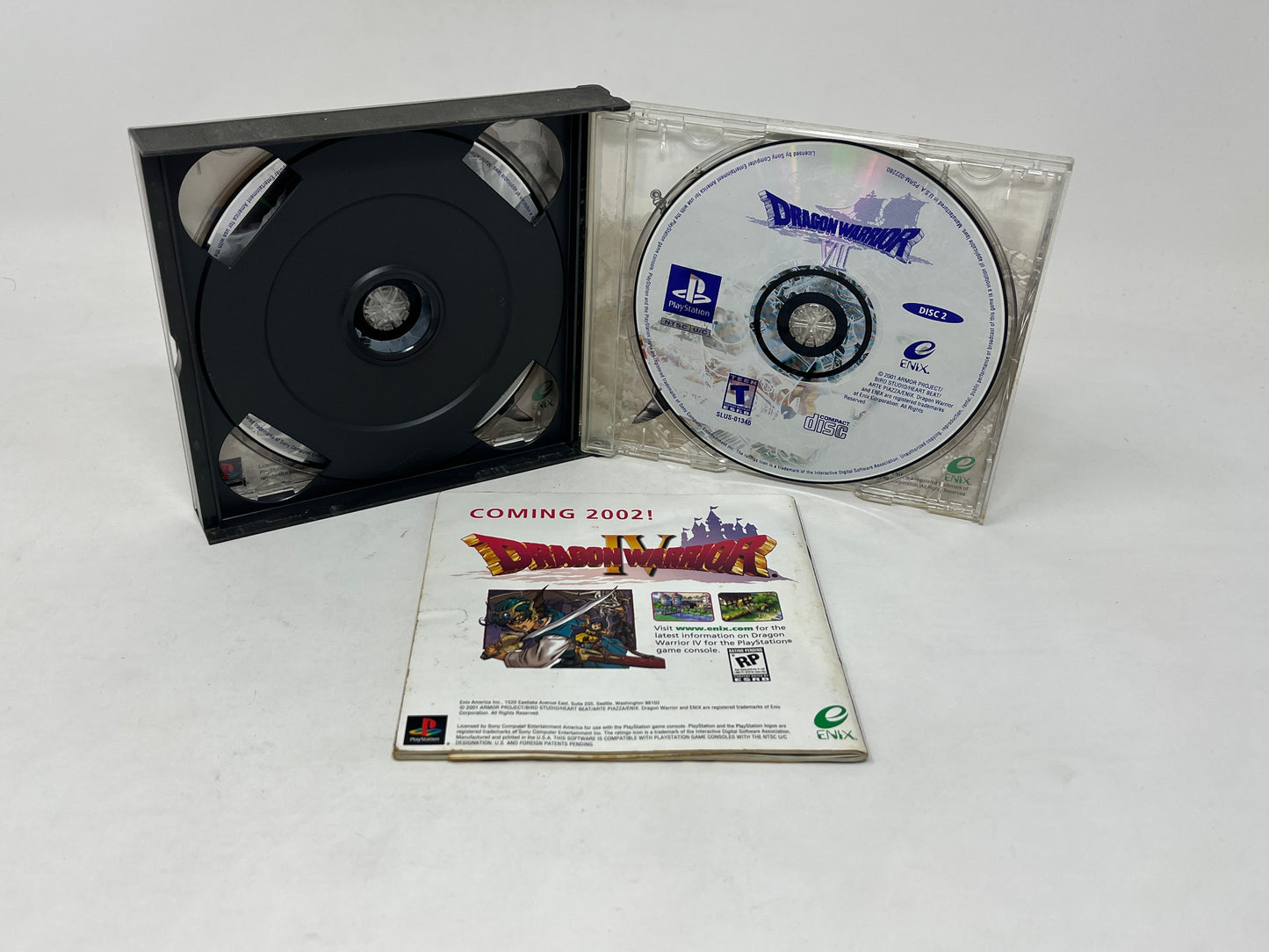 Sony PlayStation - Dragon Warrior VII 7 - Complete