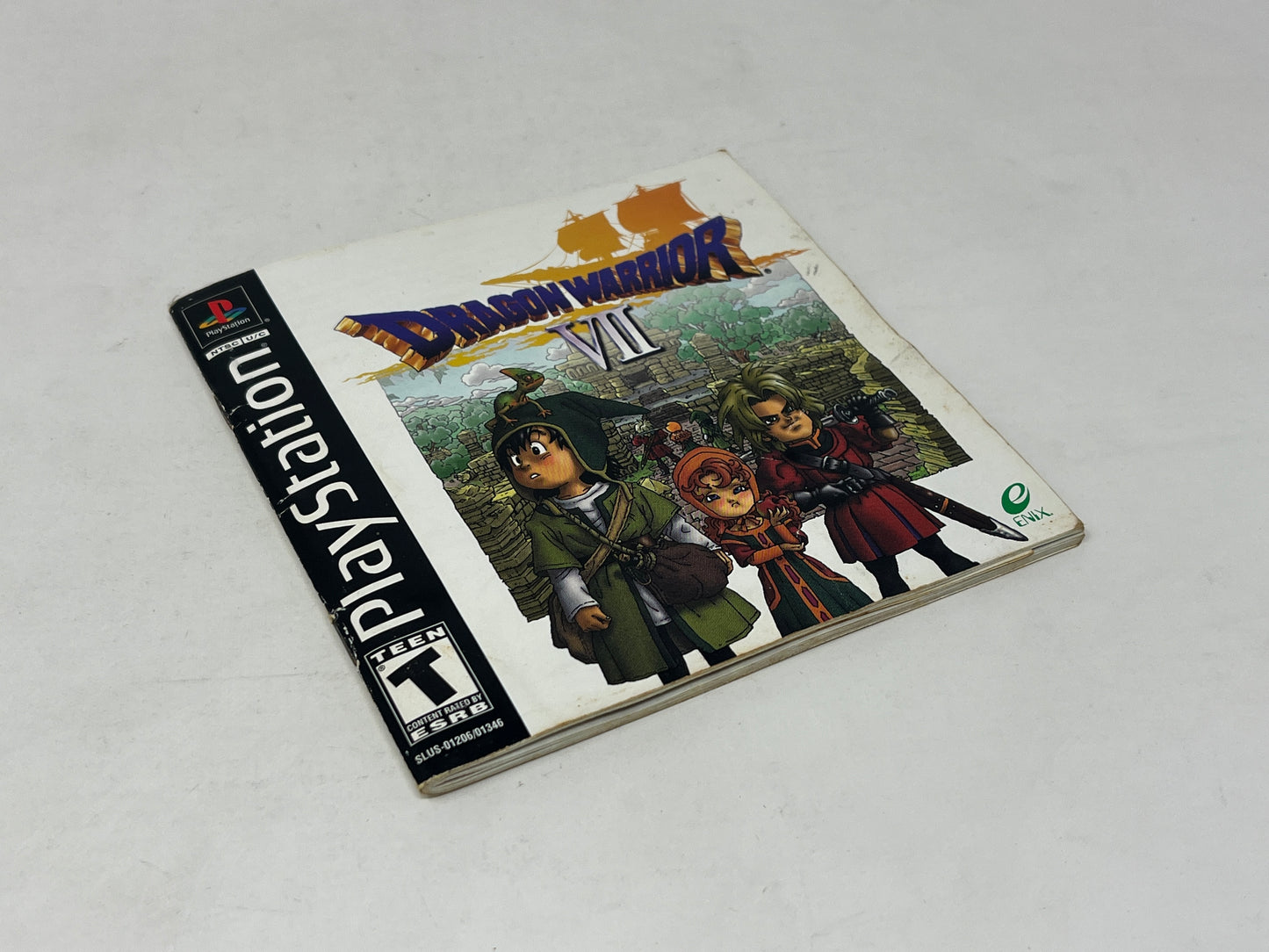 Sony PlayStation - Dragon Warrior VII 7 - Complete