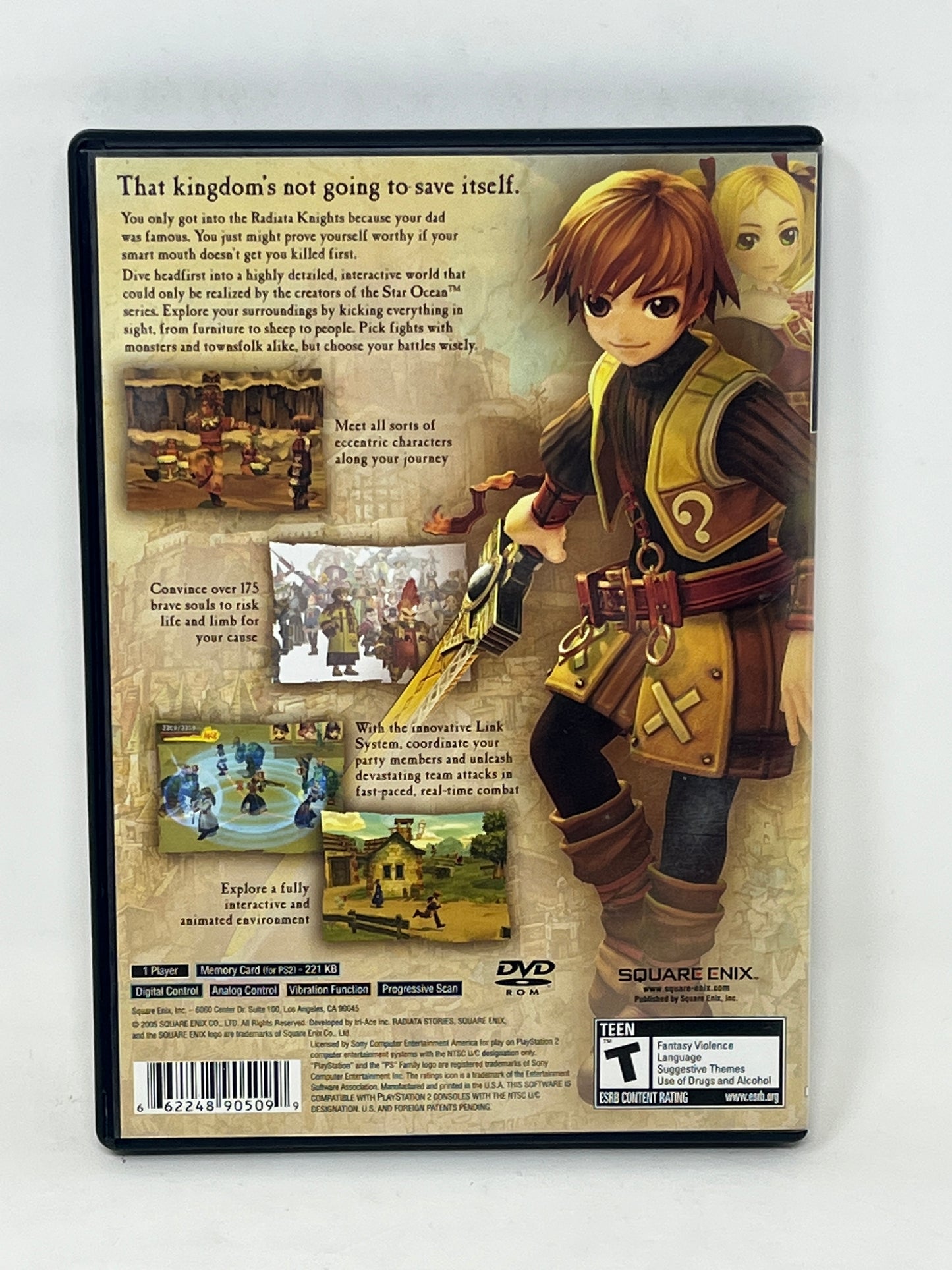 Sony PlayStation 2 - Radiata Stories - Complete