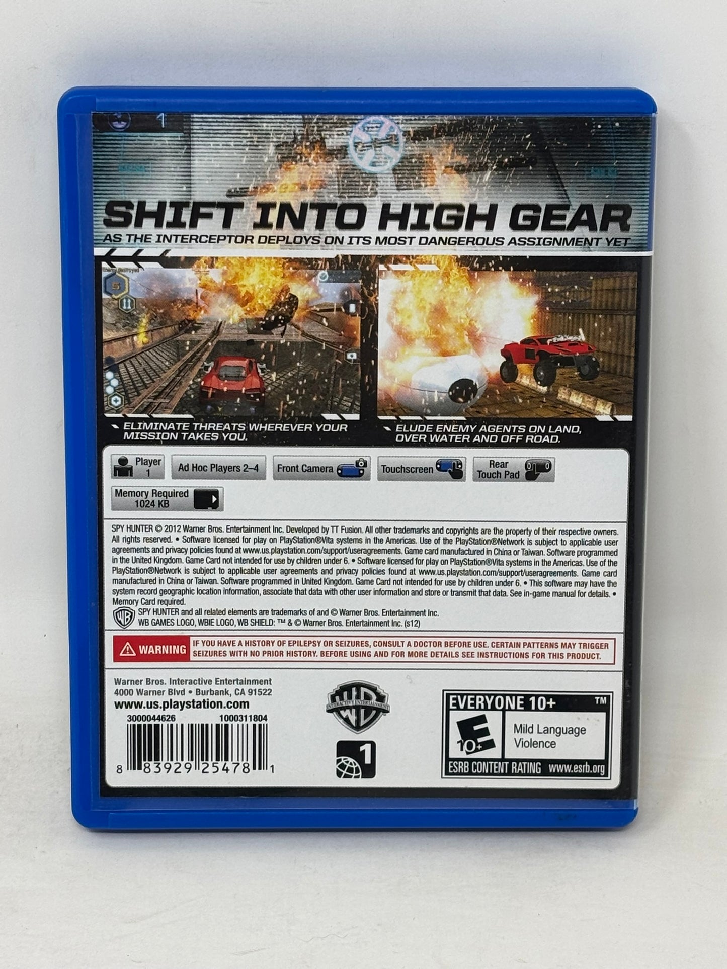 PlayStation Vita - Spy Hunter