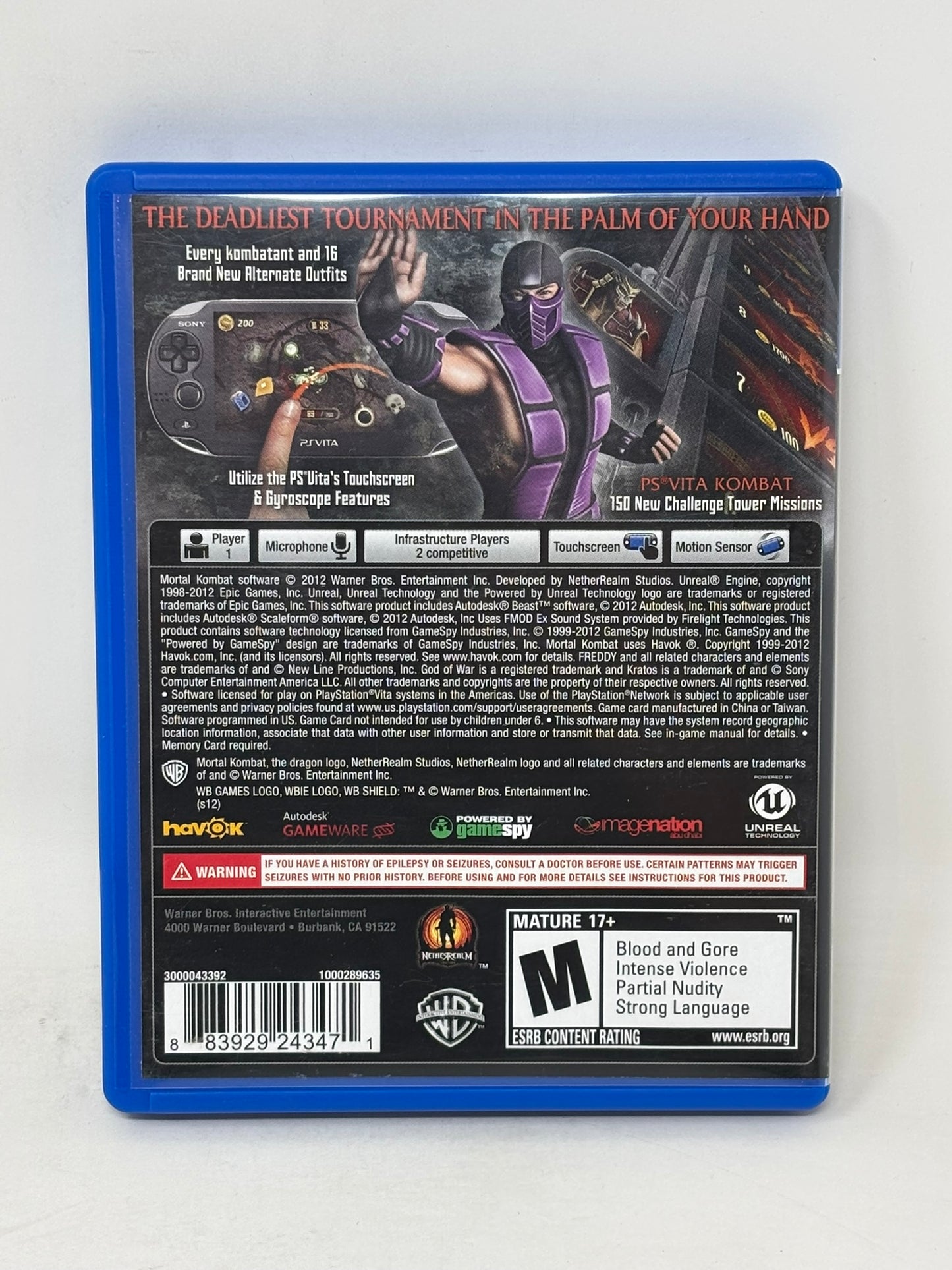 PlayStation Vita - Mortal Kombat