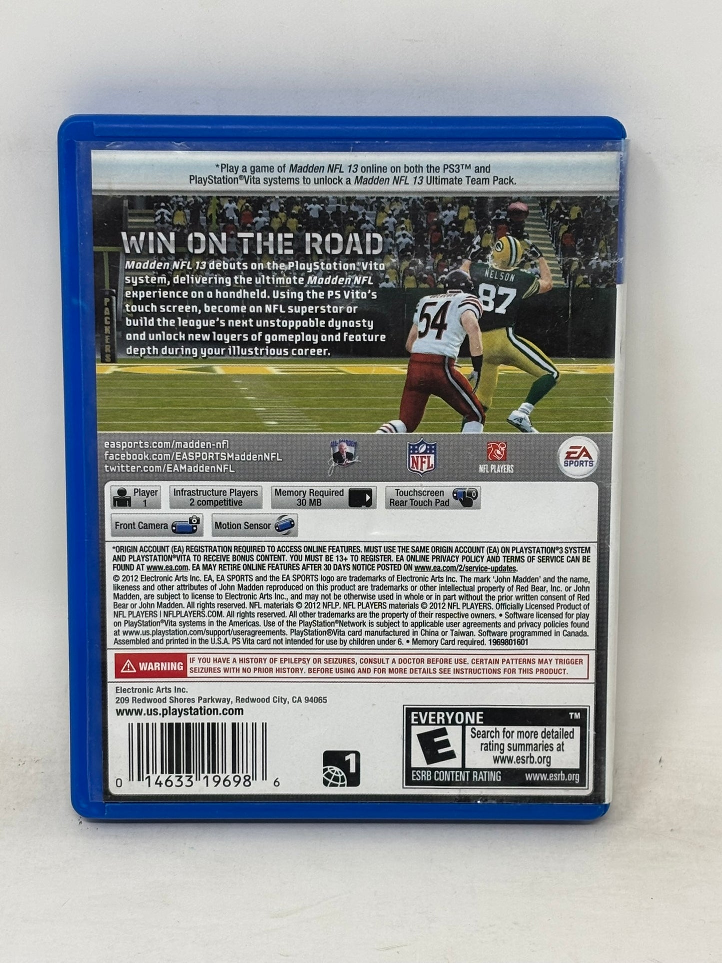 PlayStation Vita - Madden 13