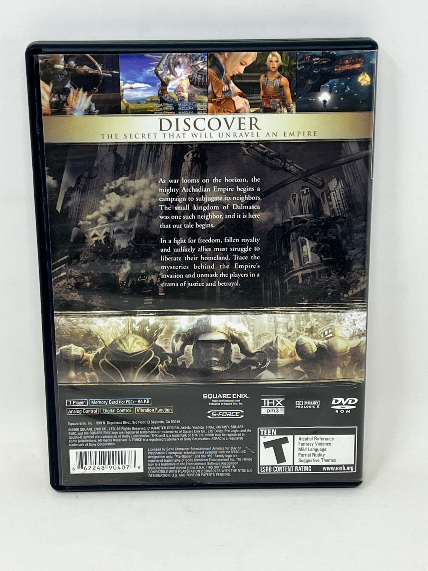 Sony PlayStation 2 PS2 - Final Fantasy XII - Complete