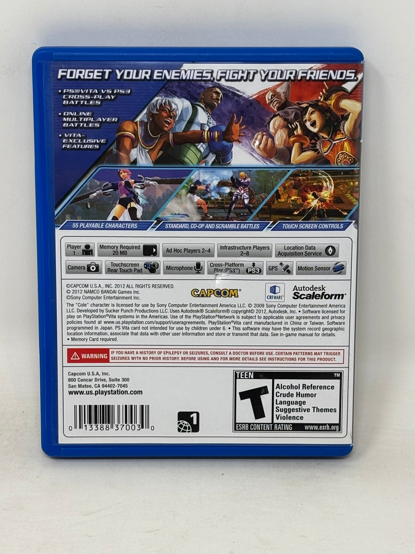 PlayStation Vita - Street Fighter X Tekken