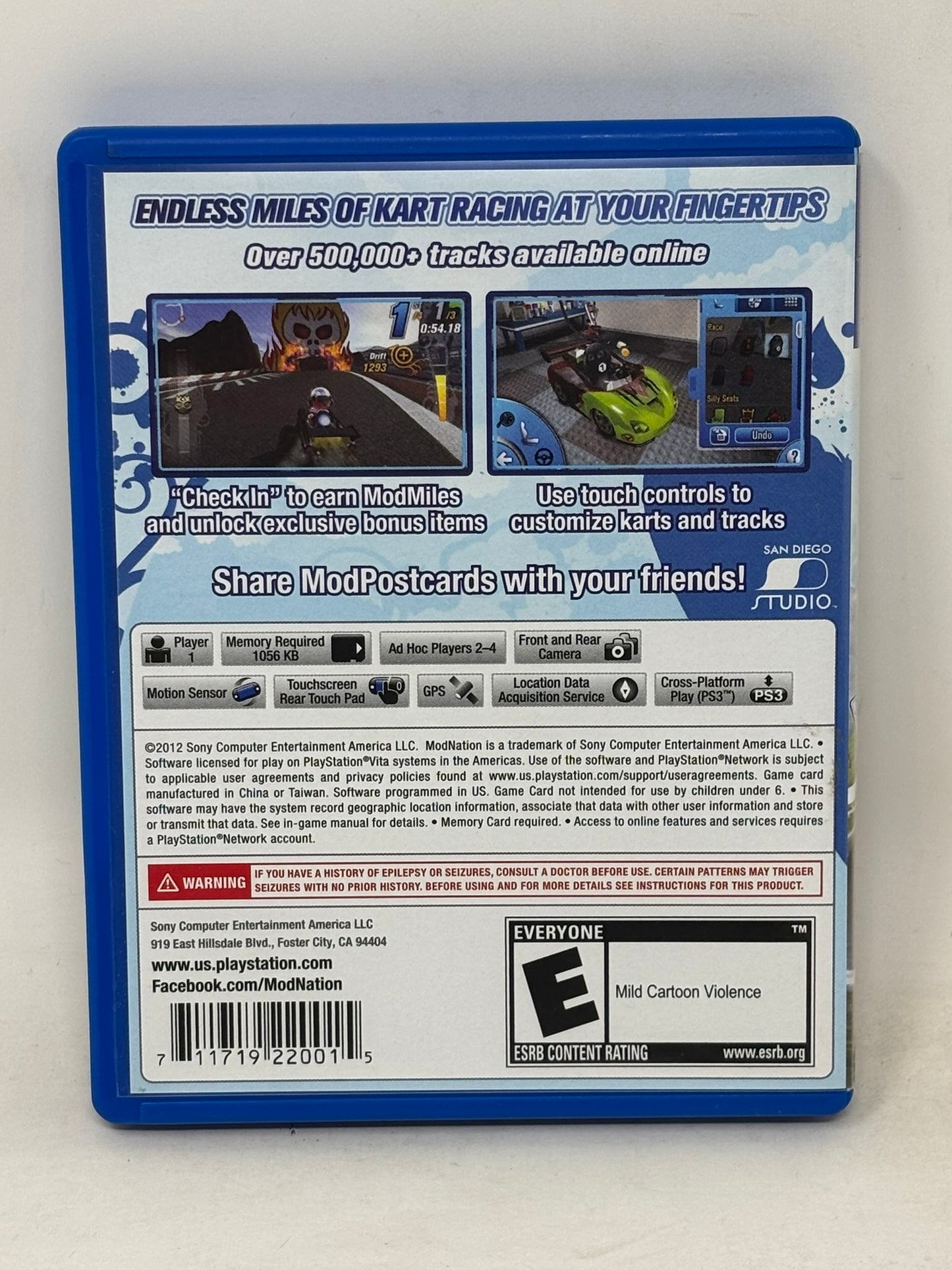 PlayStation Vita - ModNation Racers Road Trip
