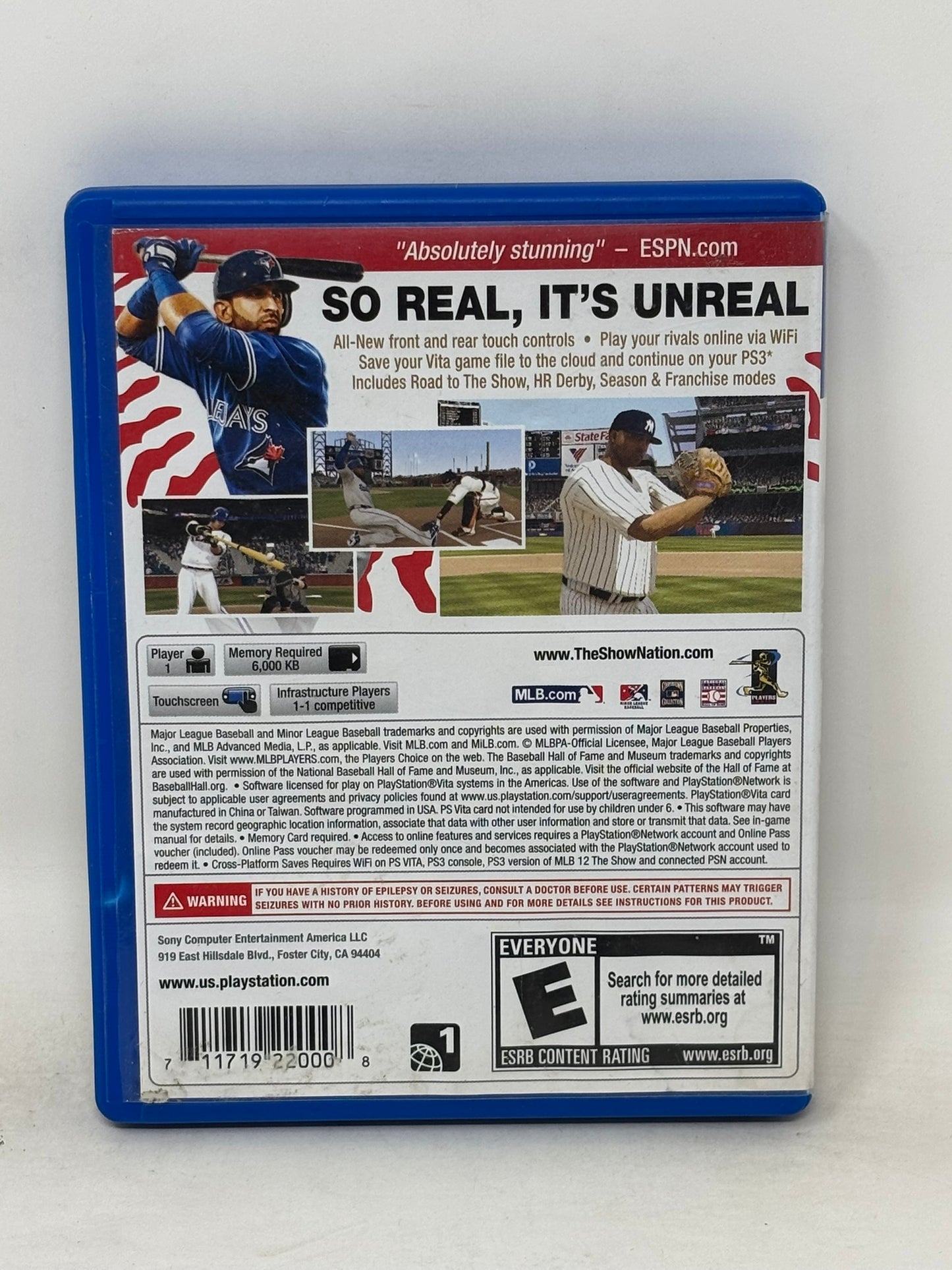 PlayStation Vita - MLB 12 The Show