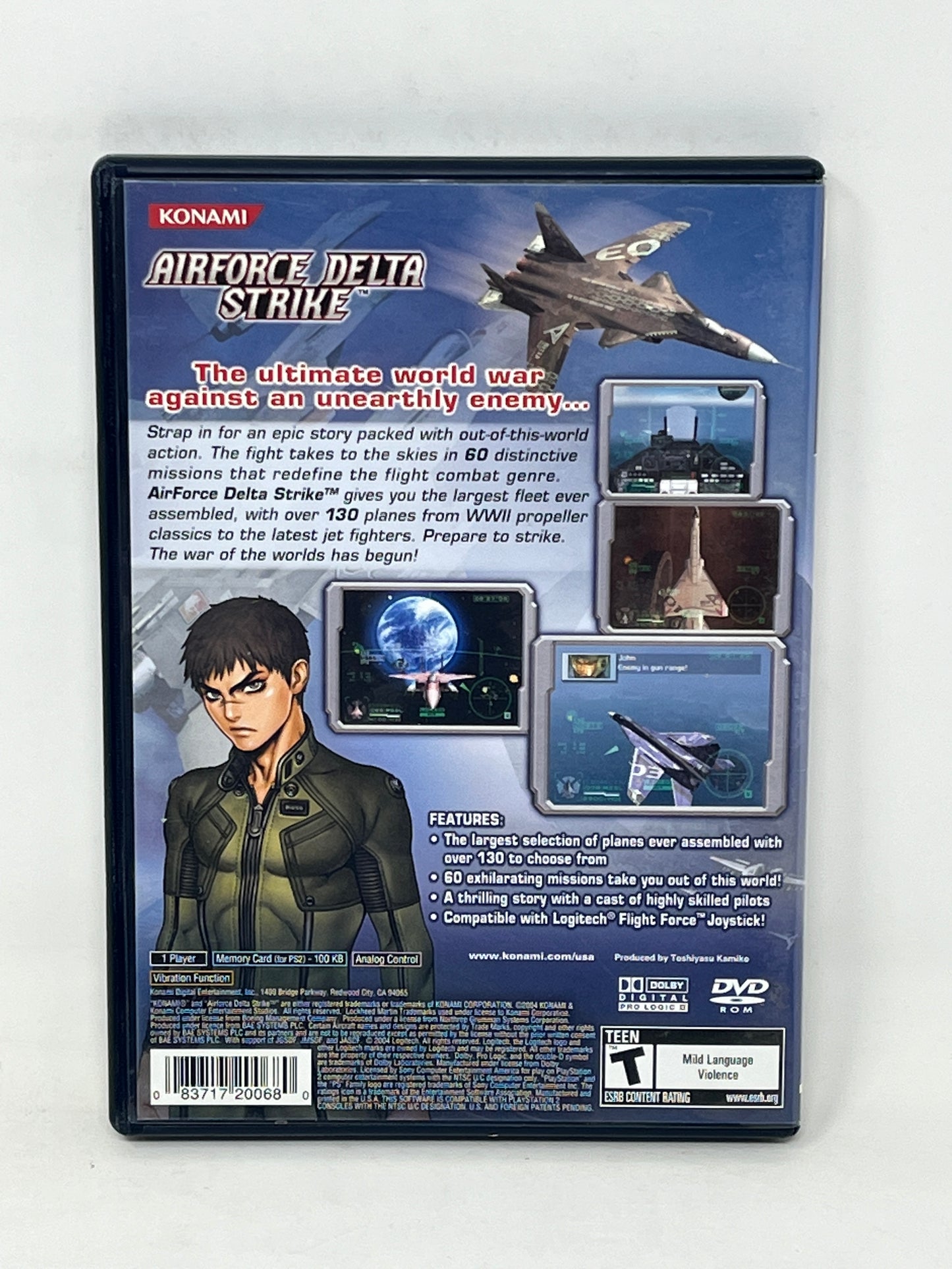 Sony PlayStation 2 - Airforce Delta Strike - Complete