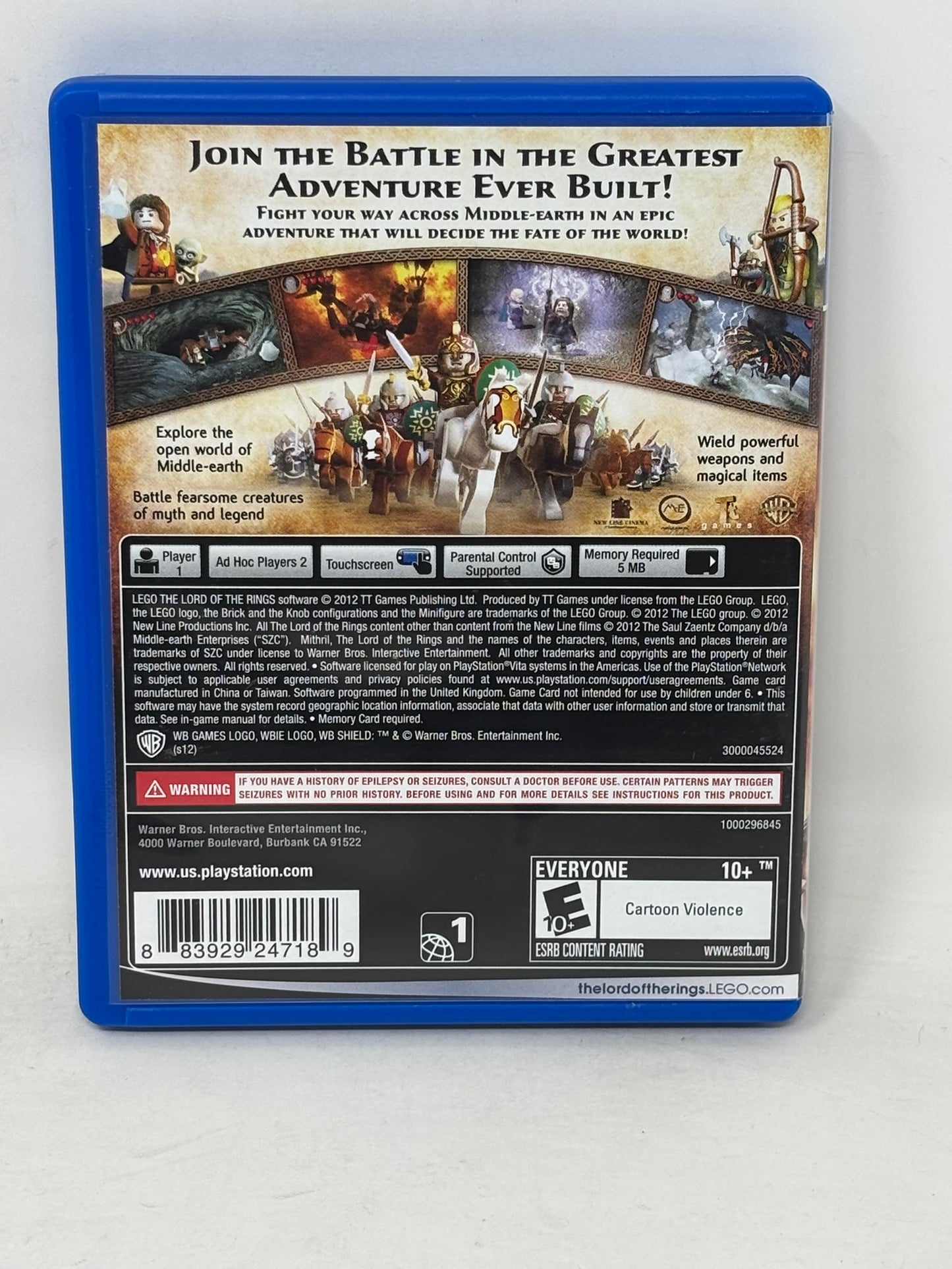 PlayStation Vita - LEGO The Lord of the Rings