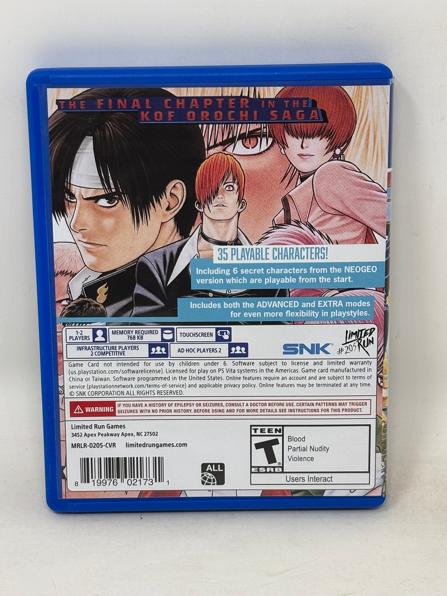 PlayStation Vita - The King of Fighters '97 Global Match