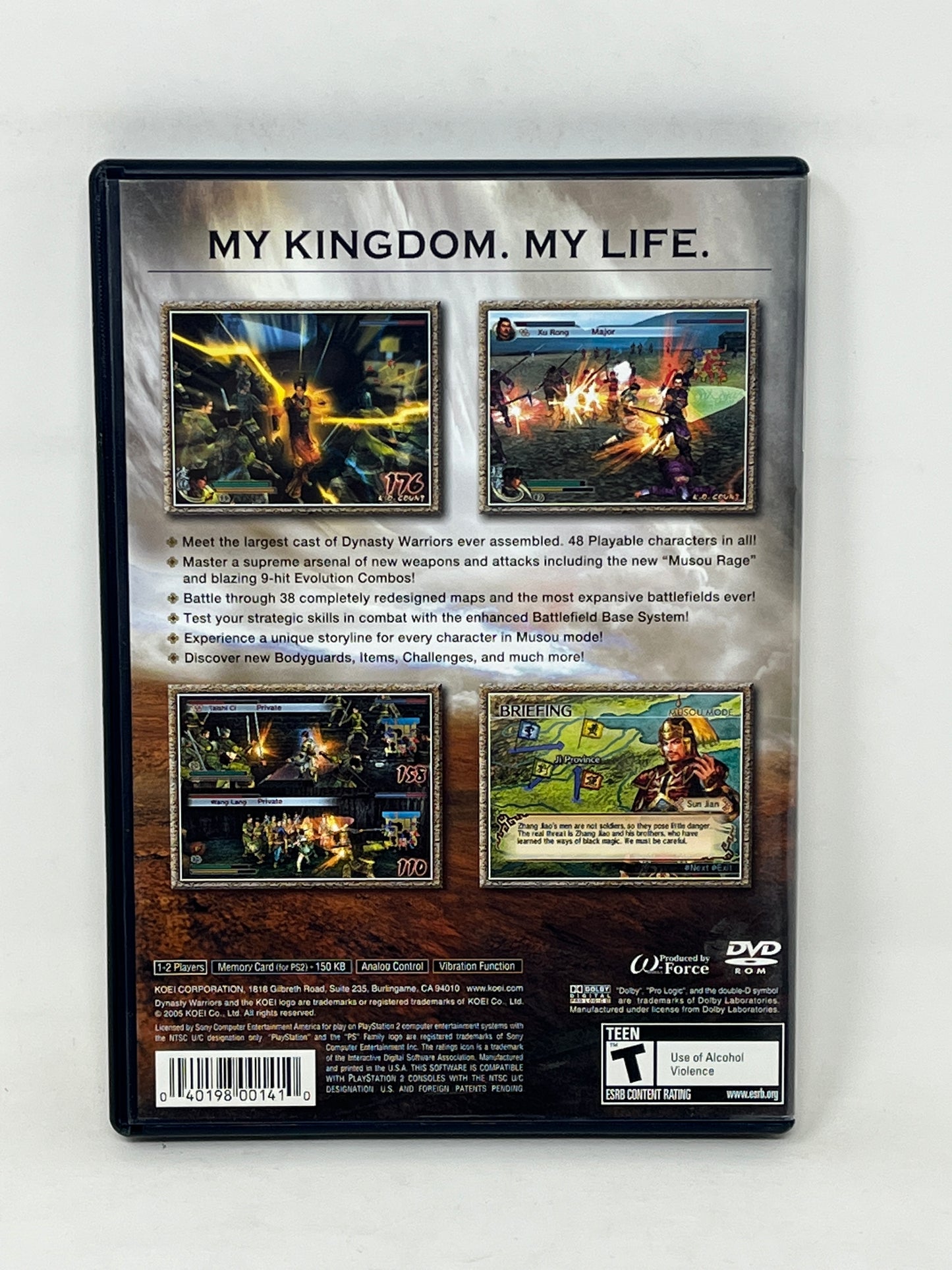 Sony PlayStation 2 - Dynasty Warriors 5 - Complete