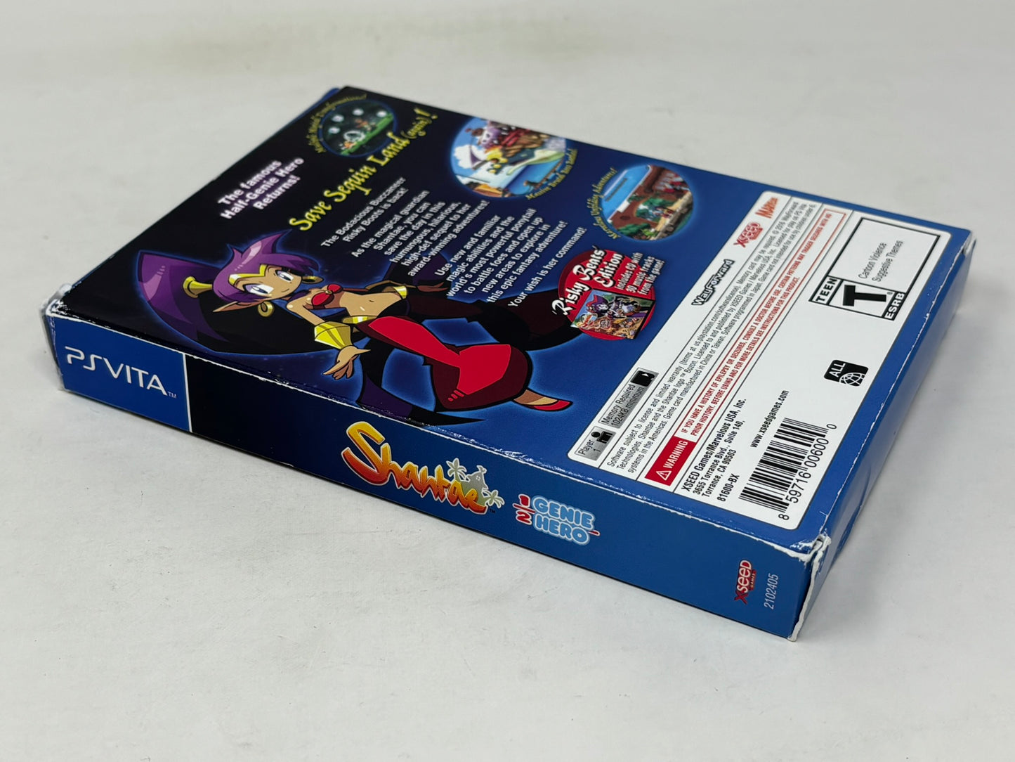 PlayStation Vita - Shantae Half Genie Hero (Risky Beats Edition) Complete
