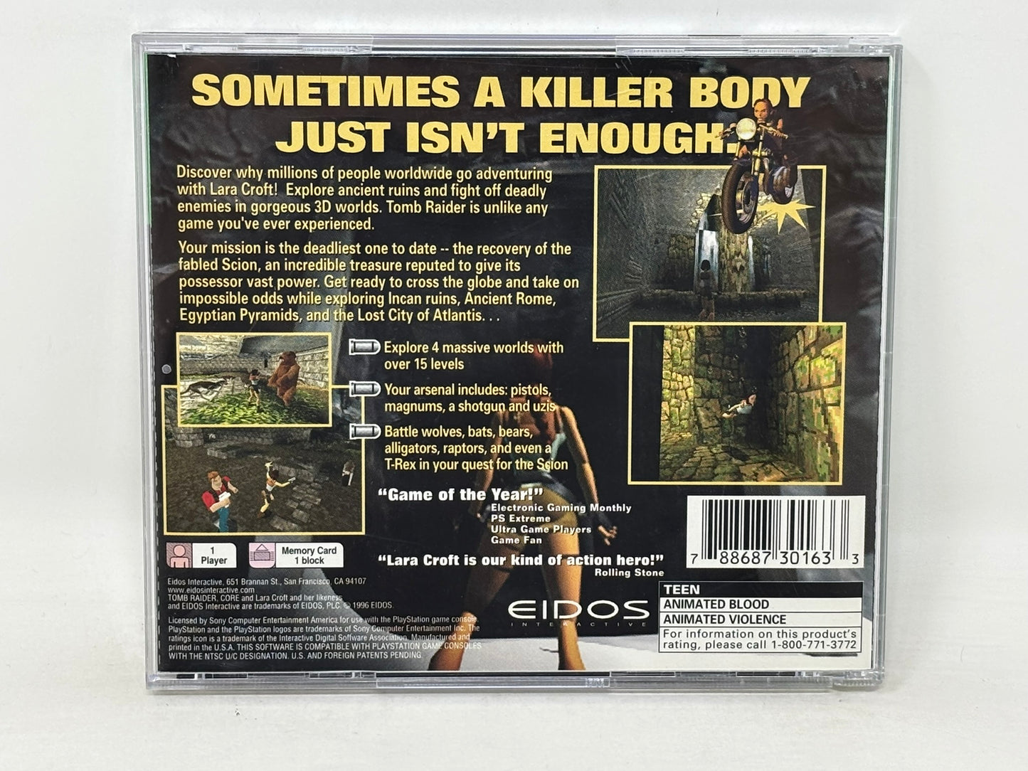 Sony PlayStation - Tomb Raider (Greatest Hits) - Complete