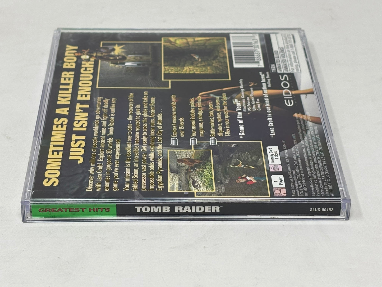 Sony PlayStation - Tomb Raider (Greatest Hits) - Complete