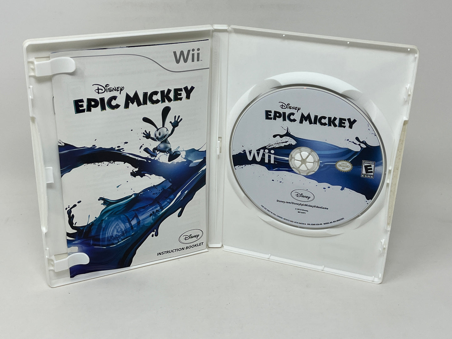 Nintendo Wii - Disney Epic Mickey - Complete