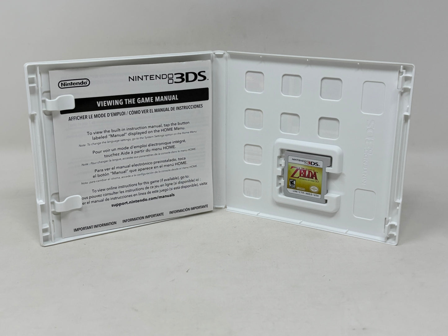 Nintendo 3DS - Legend of Zelda Ocarina of Time 3D