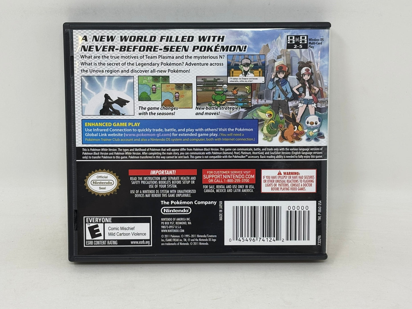 Nintendo DS - Pokemon White Version - Complete