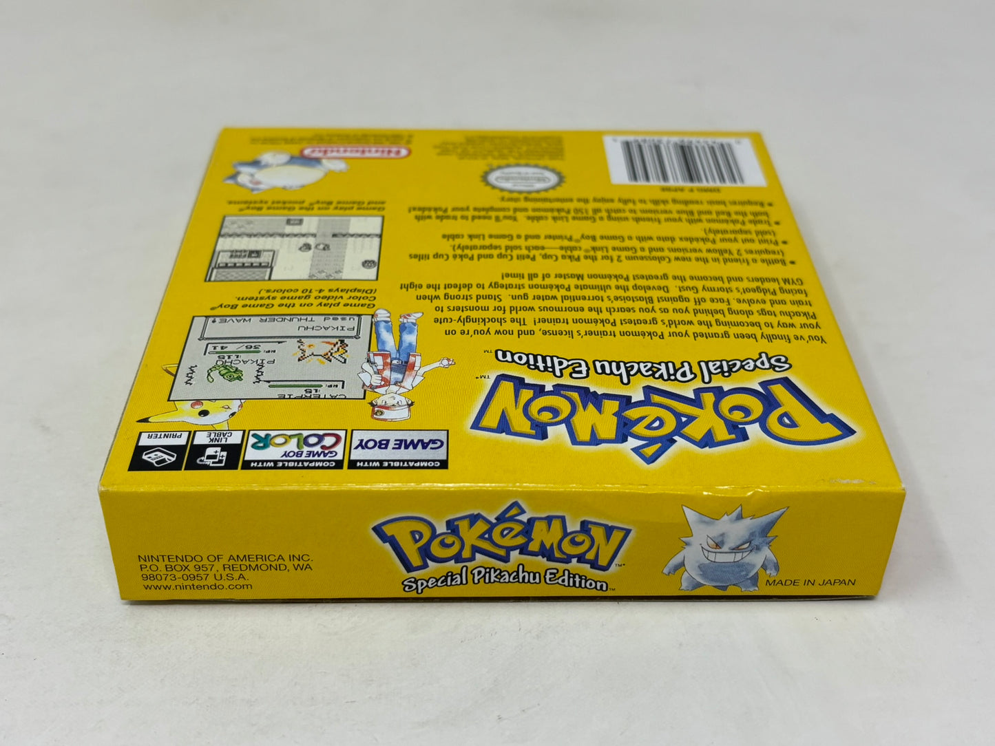 Nintendo Game Boy - Pokemon Yellow Version - Complete