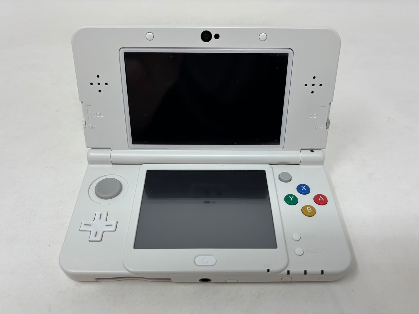 New Nintendo 3DS System White Mario Edition - Complete