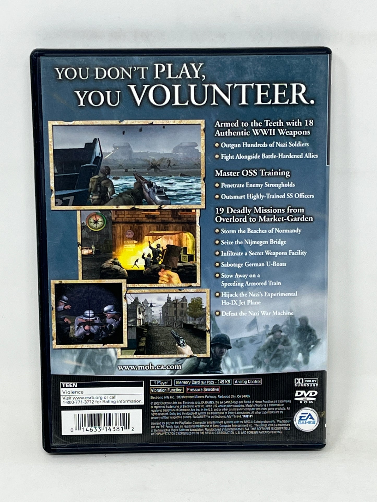 Sony PlayStation 2 - Medal of Honor: Frontline - Complete