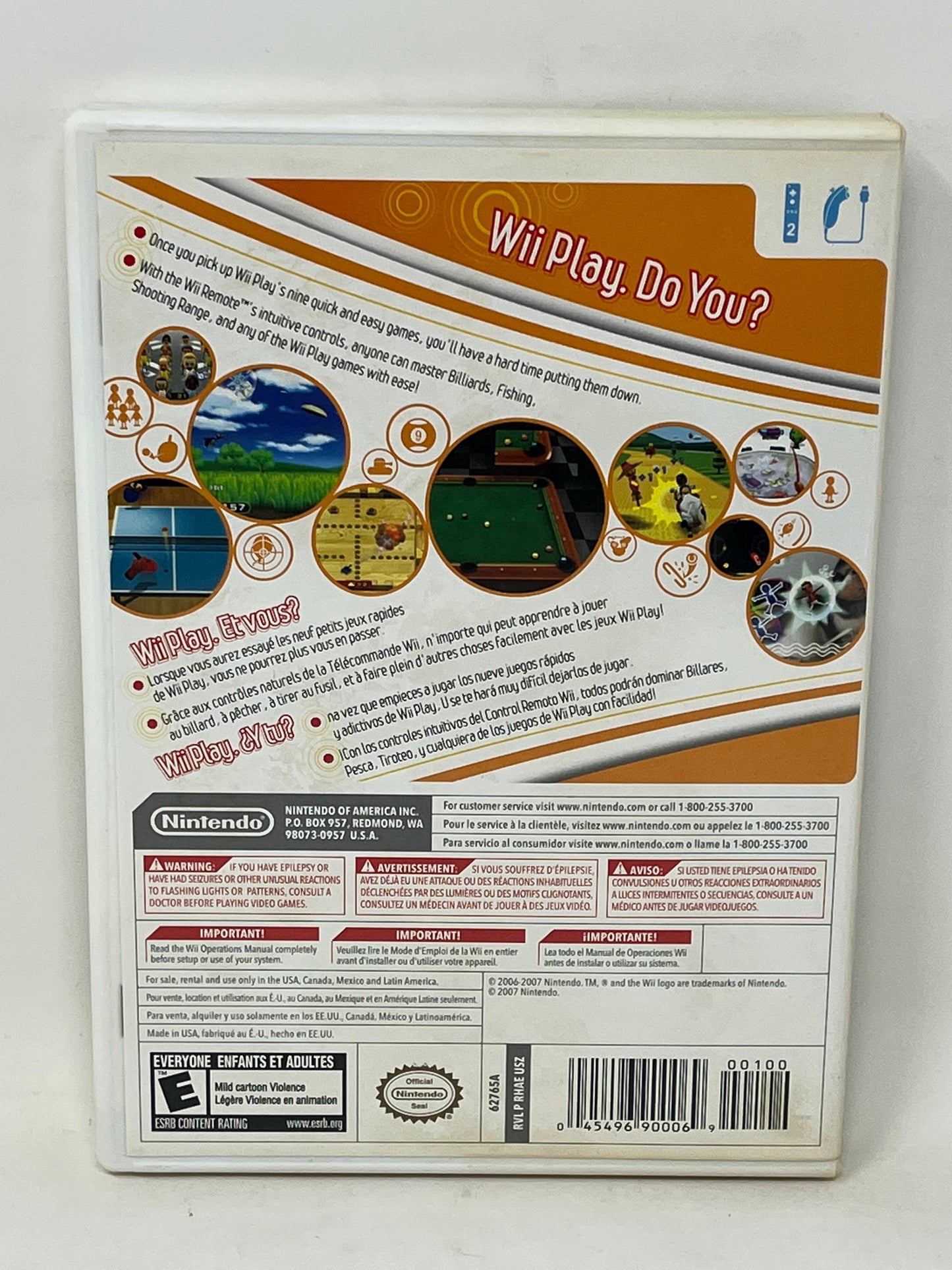 Nintendo Wii - Wii Play - Complete